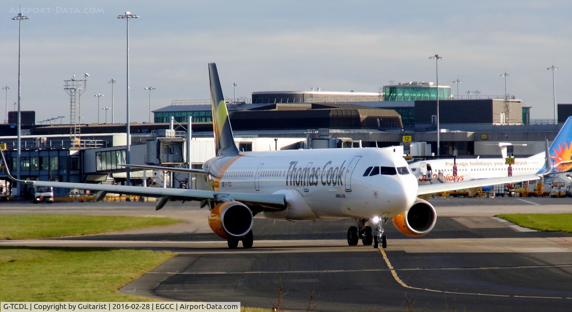 G-TCDL, 2016 Airbus A321-211 C/N 6968, At Manchester