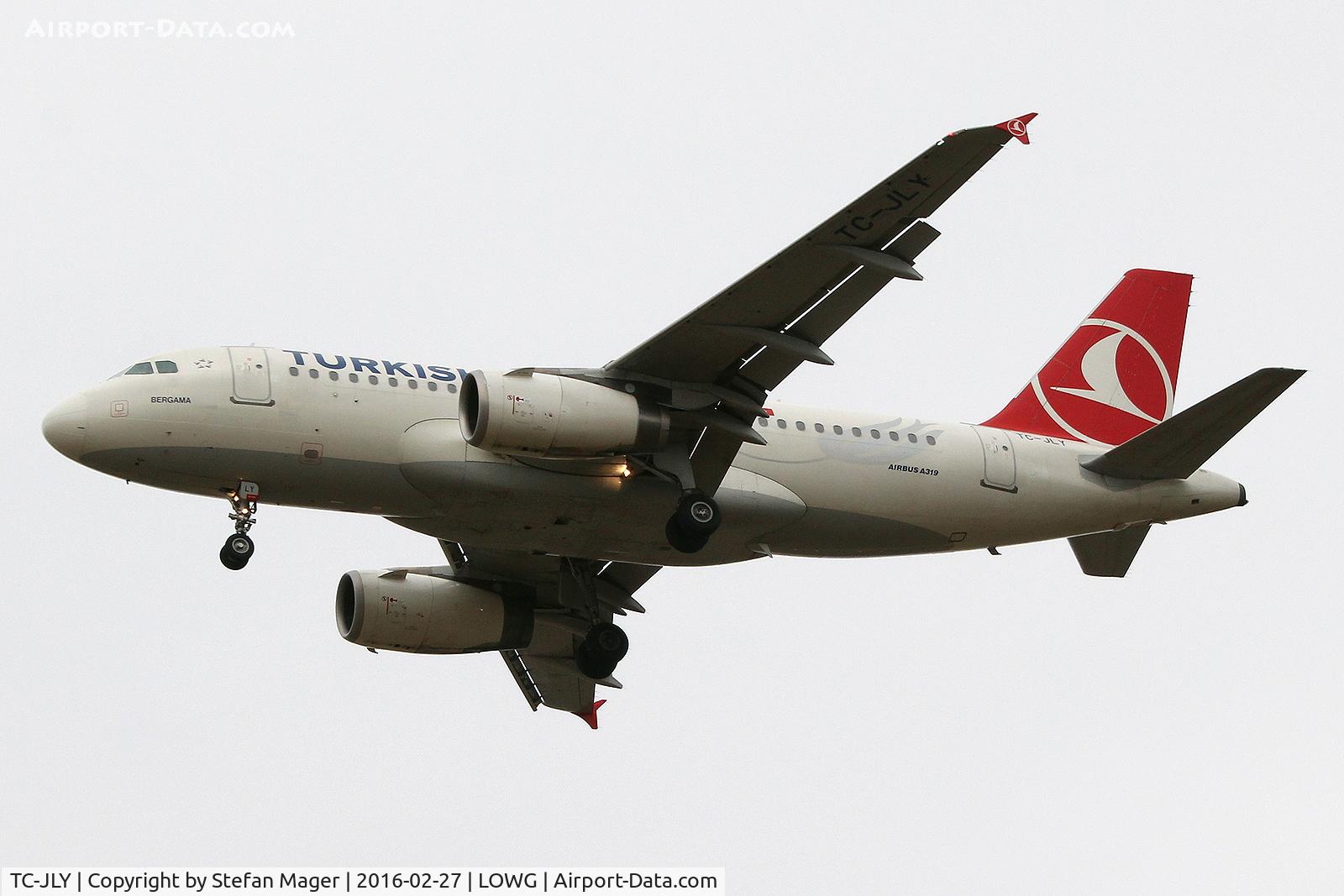 TC-JLY, 2011 Airbus A319-132 C/N 4774, Turkish Airbus A319-100 @GRZ