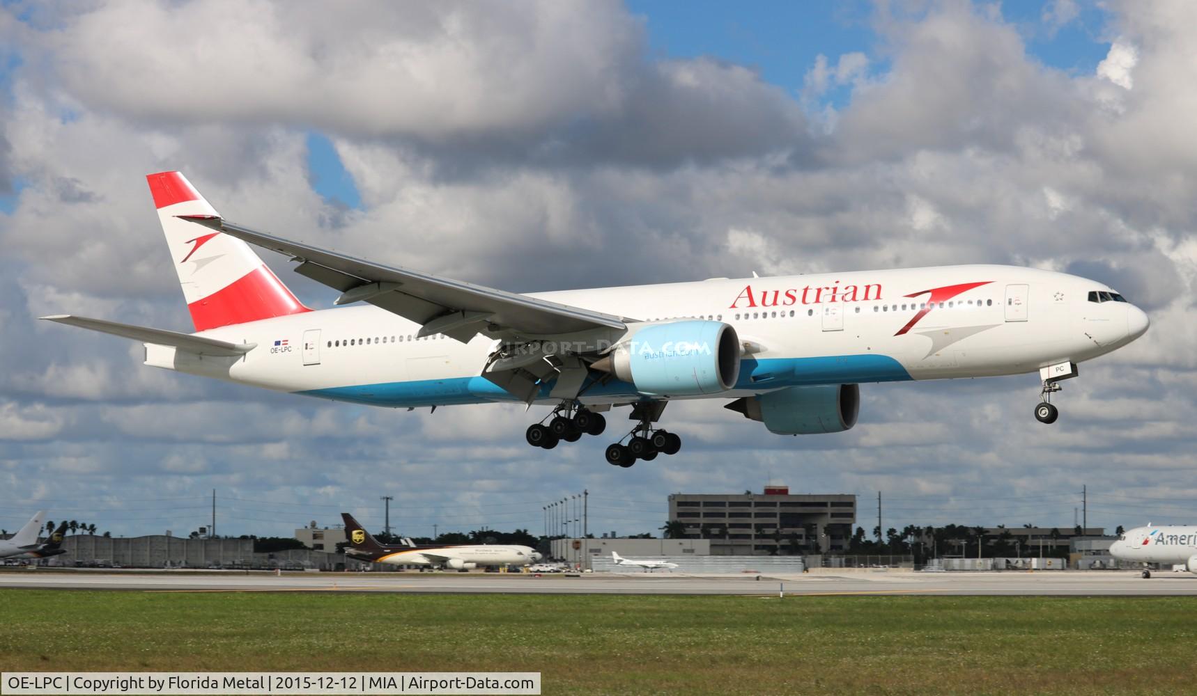 OE-LPC, 2002 Boeing 777-2Z9/ER C/N 29313, Austrian 777-200