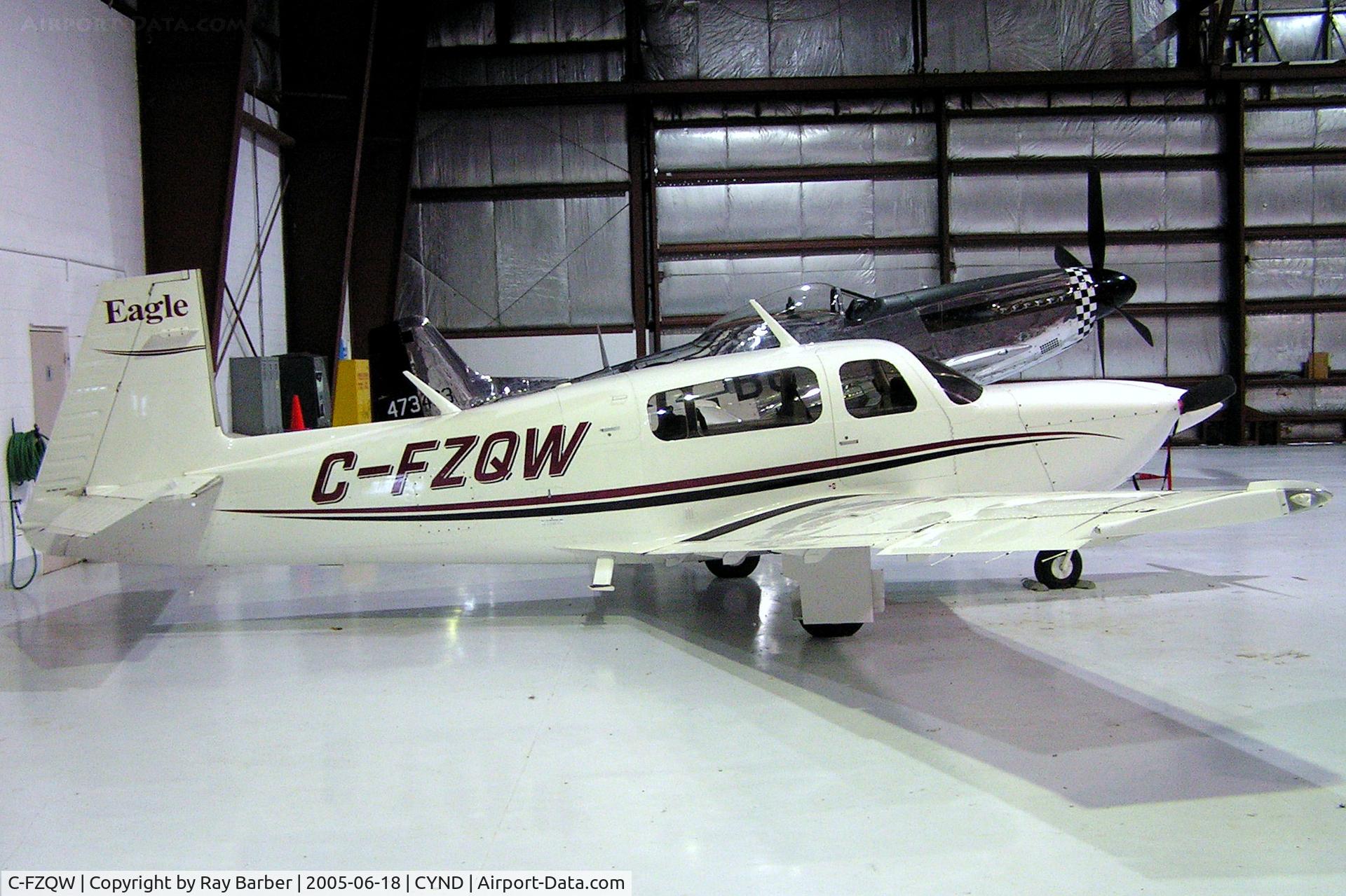 C-FZQW, 1999 Mooney M20S Eagle C/N 30-0021, Mooney M.20S Eagle [30-0021] Gatineau~C 18/06/2005