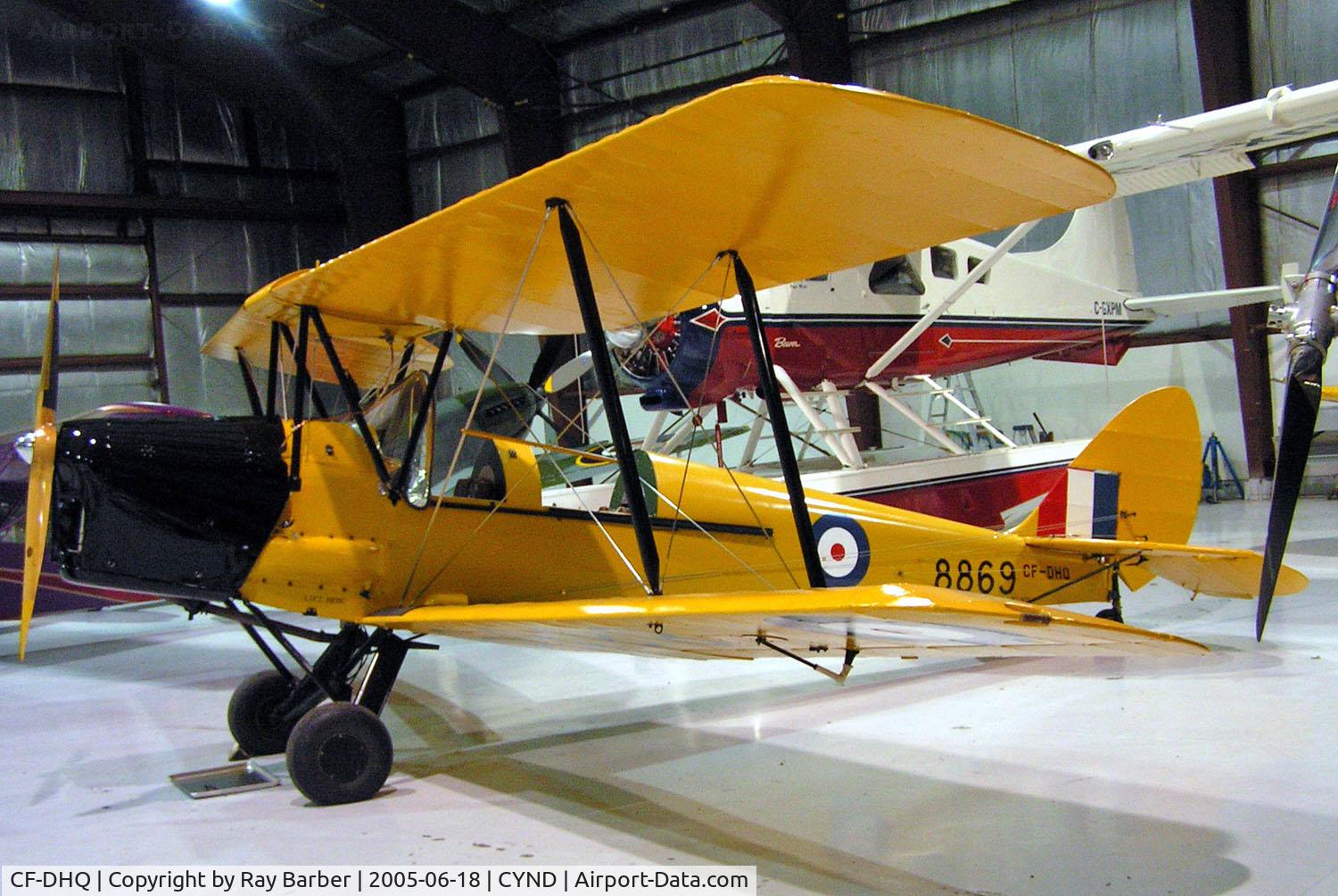 CF-DHQ, 1946 De Havilland Canada DH-82C Tiger Moth C/N DHC1671, De Havilland Canada DH.82C Tiger Moth [DHC1671] Gatineau~C 18/06/2005