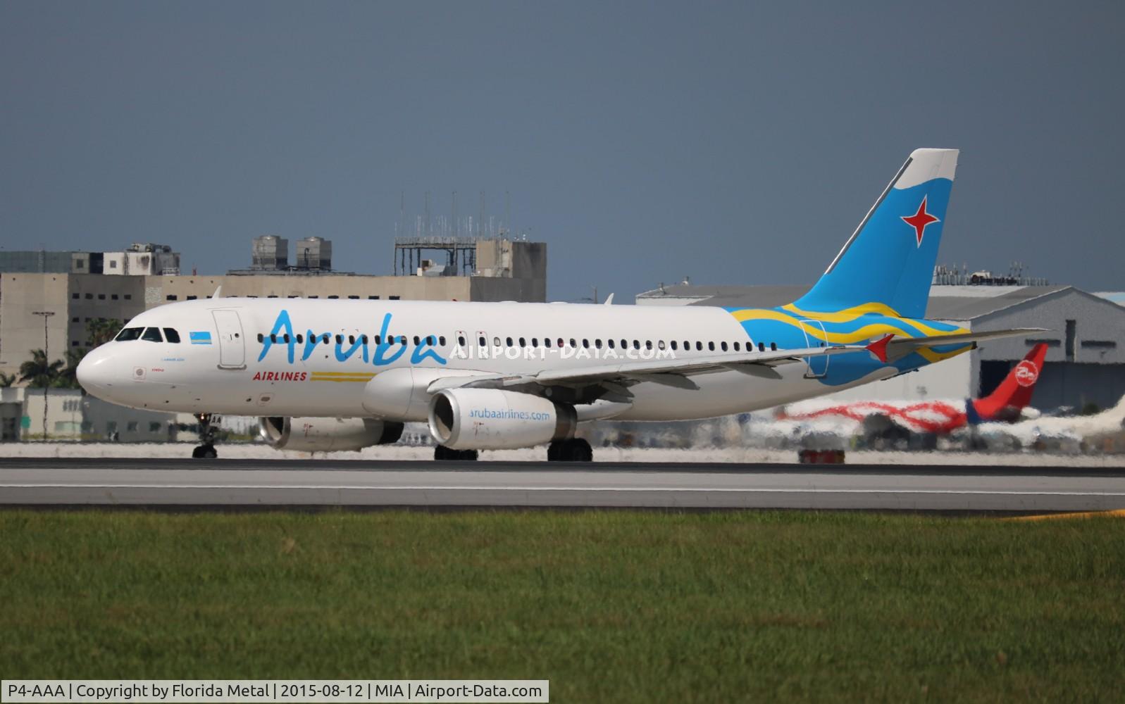 P4-AAA, 1996 Airbus A320-232 C/N 582, Aruba Airlines