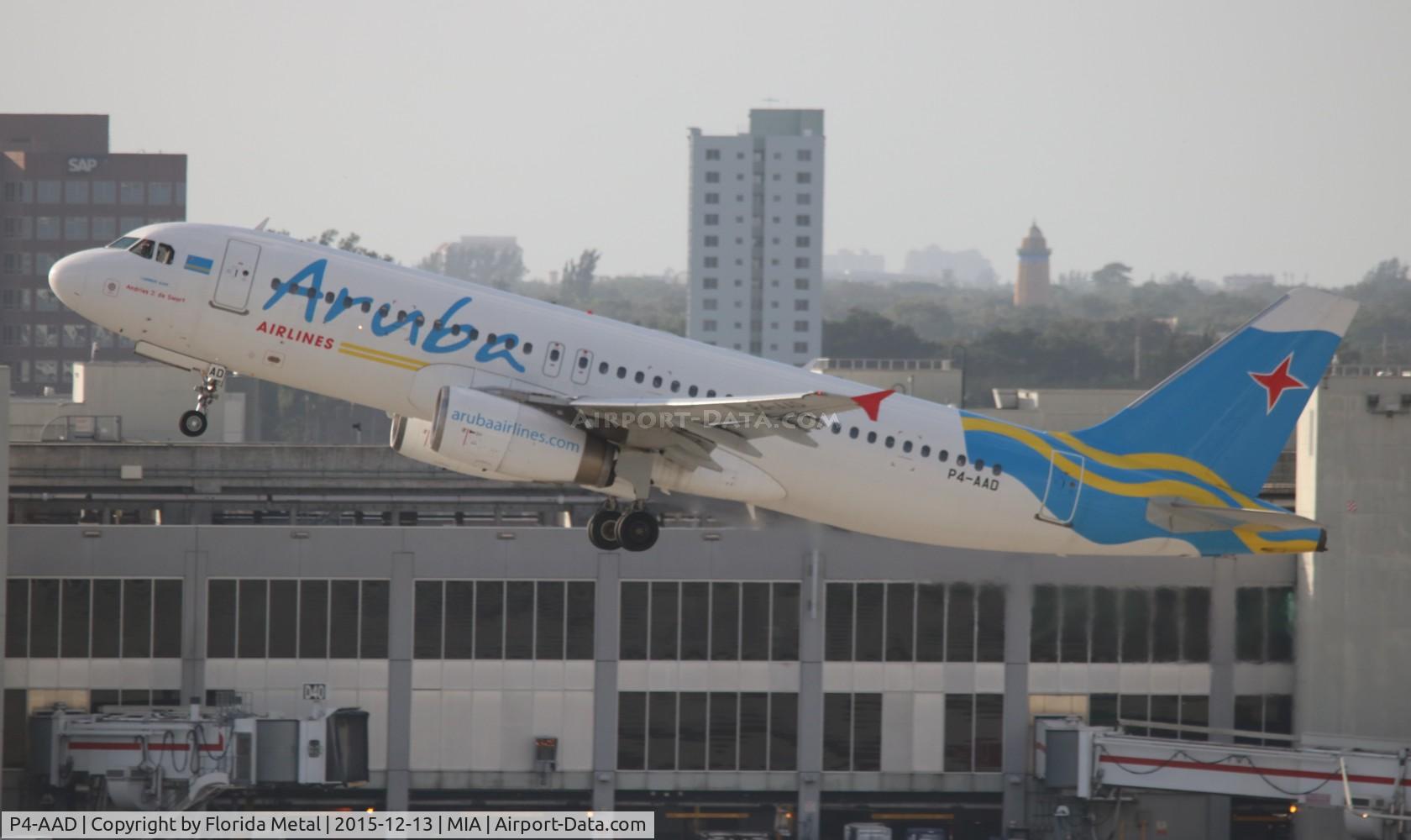 P4-AAD, 1998 Airbus A320-232 C/N 805, Aruba Airlines