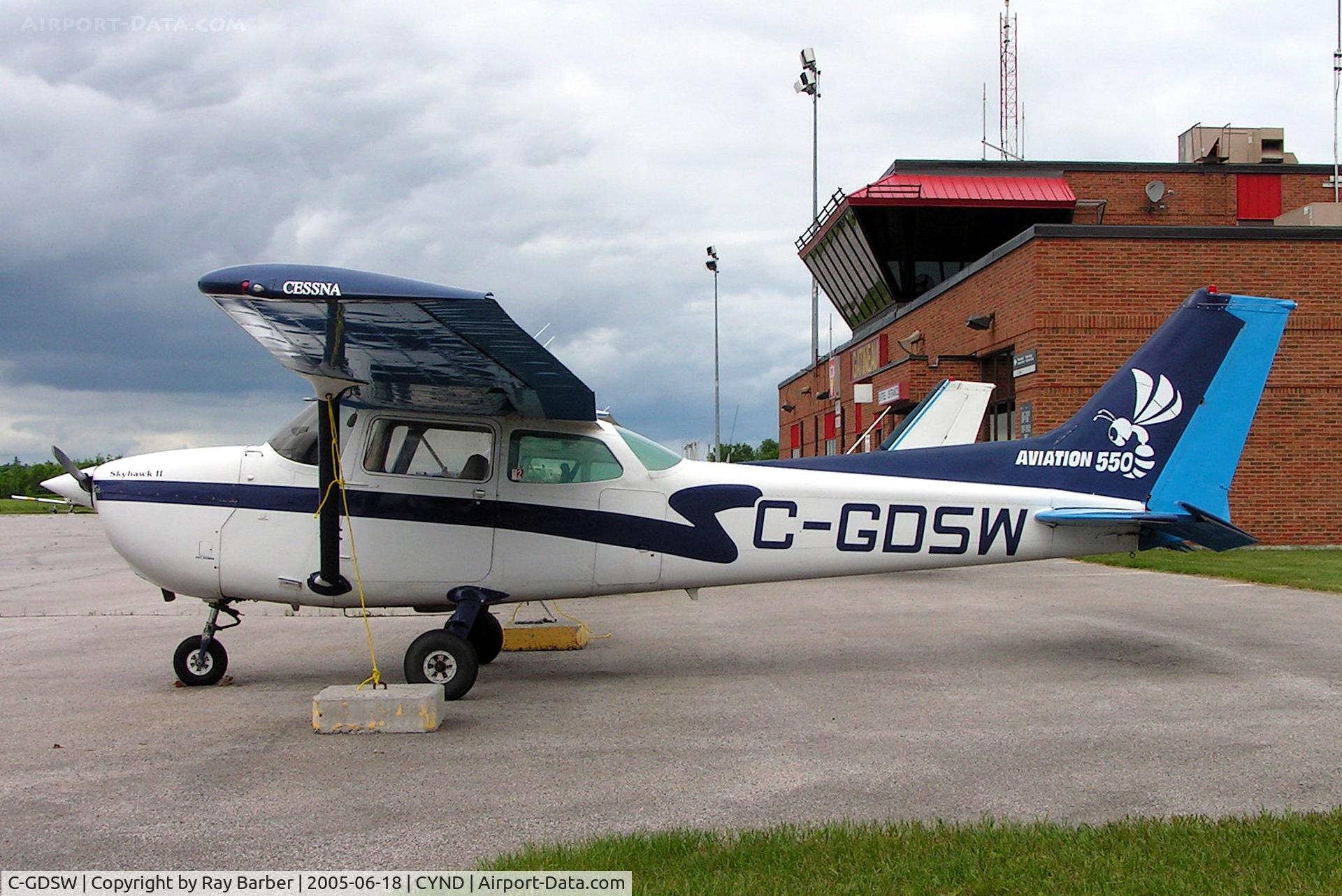 C-GDSW, 1979 Cessna 172N C/N 17272008, Cessna 172N Skyhawk II [172-72008] (Aviation 550) Gatineau~C 18/06/2005