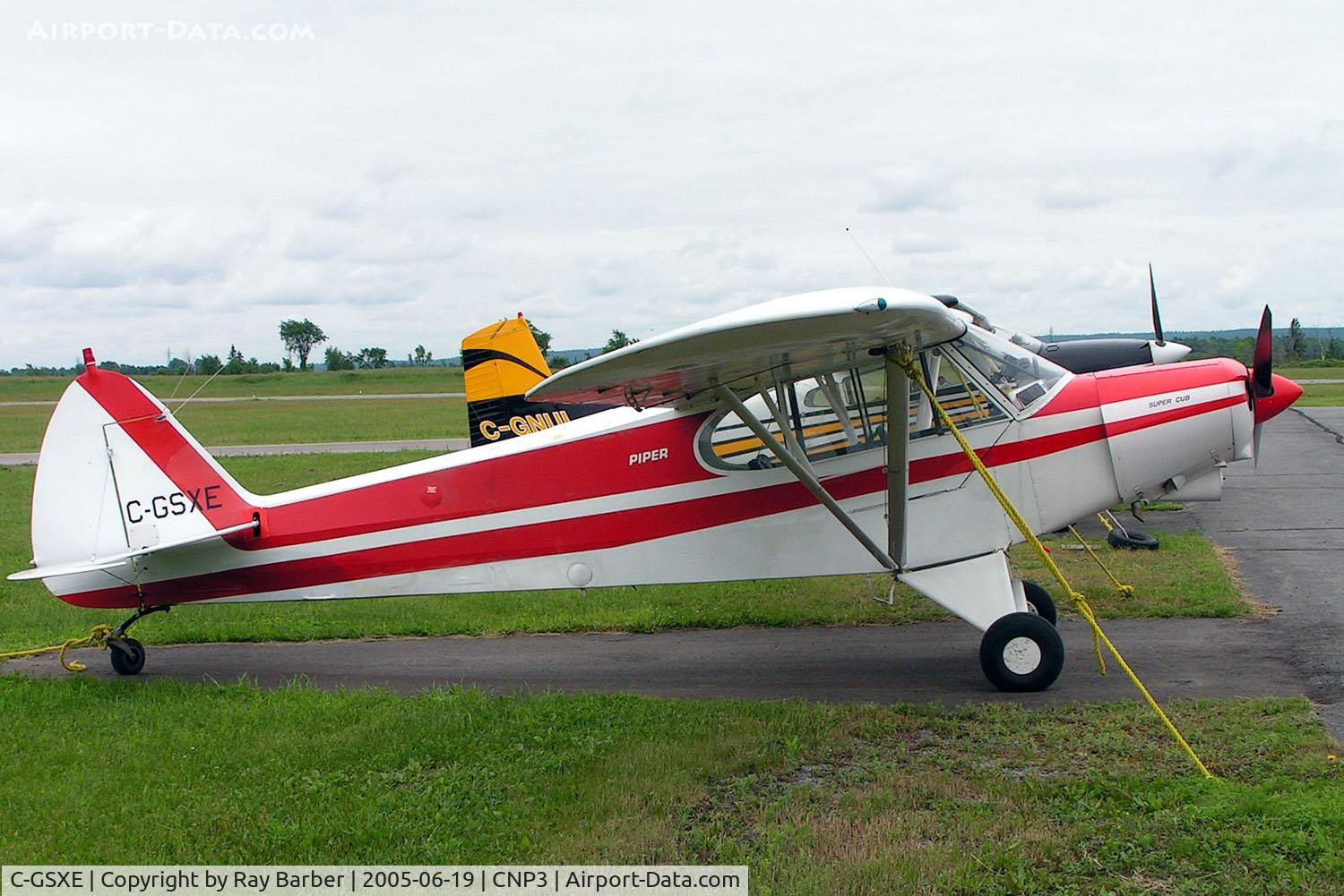 C-GSXE, 1978 Piper PA-18-150 Super Cub C/N 18-7809091, Piper PA-18-150 Super Cub [18-7809091] Arnprior-South Renfrew~C 19/06/2005