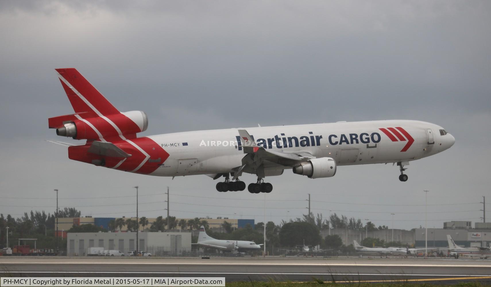 PH-MCY, 1991 McDonnell Douglas MD-11F C/N 48445, Martinair