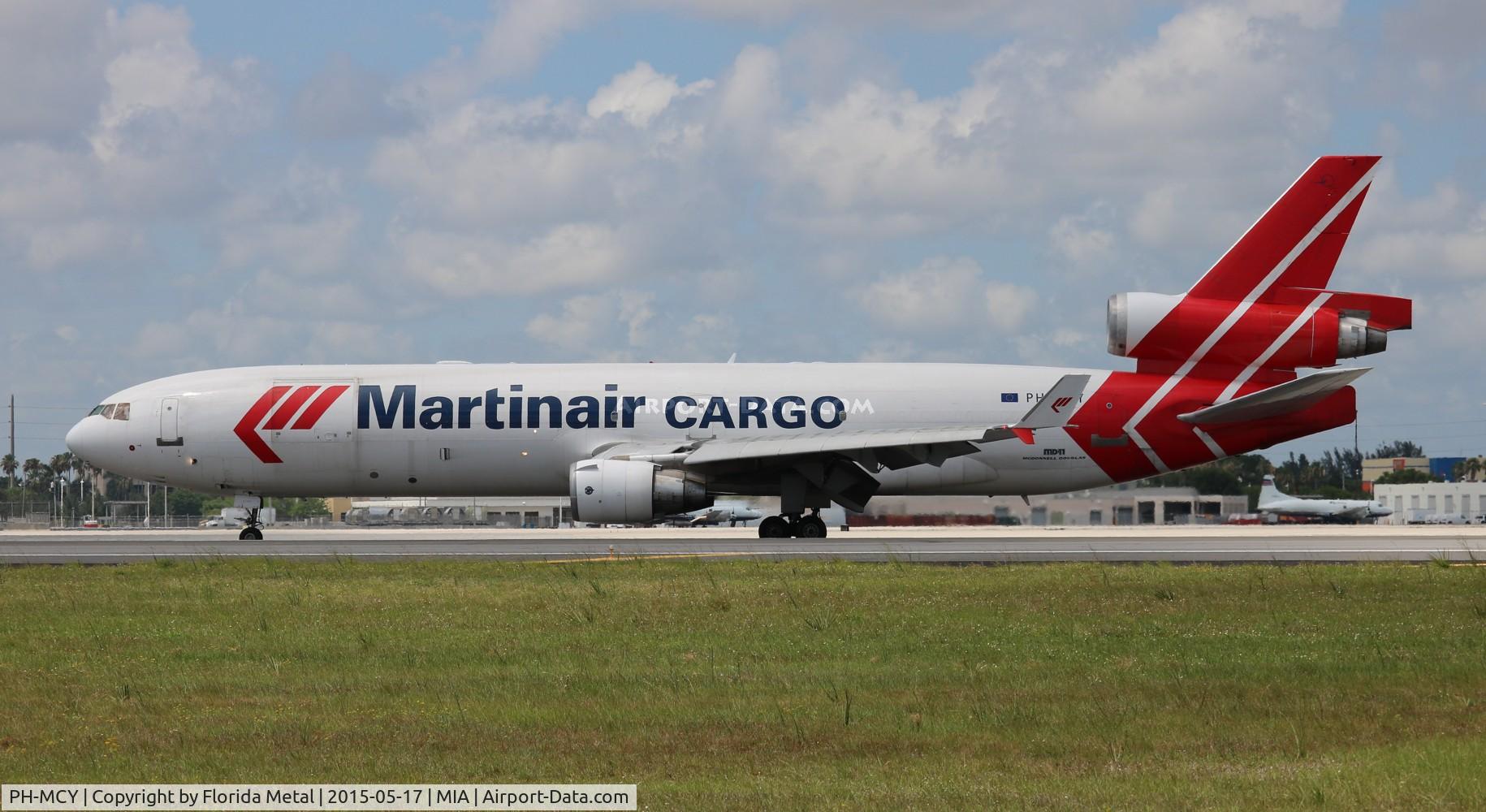 PH-MCY, 1991 McDonnell Douglas MD-11F C/N 48445, Martinair