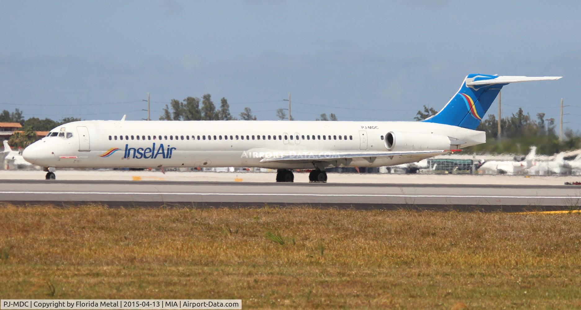 PJ-MDC, 1988 McDonnell Douglas MD-82 (DC-9-82) C/N 49434, Insel Air