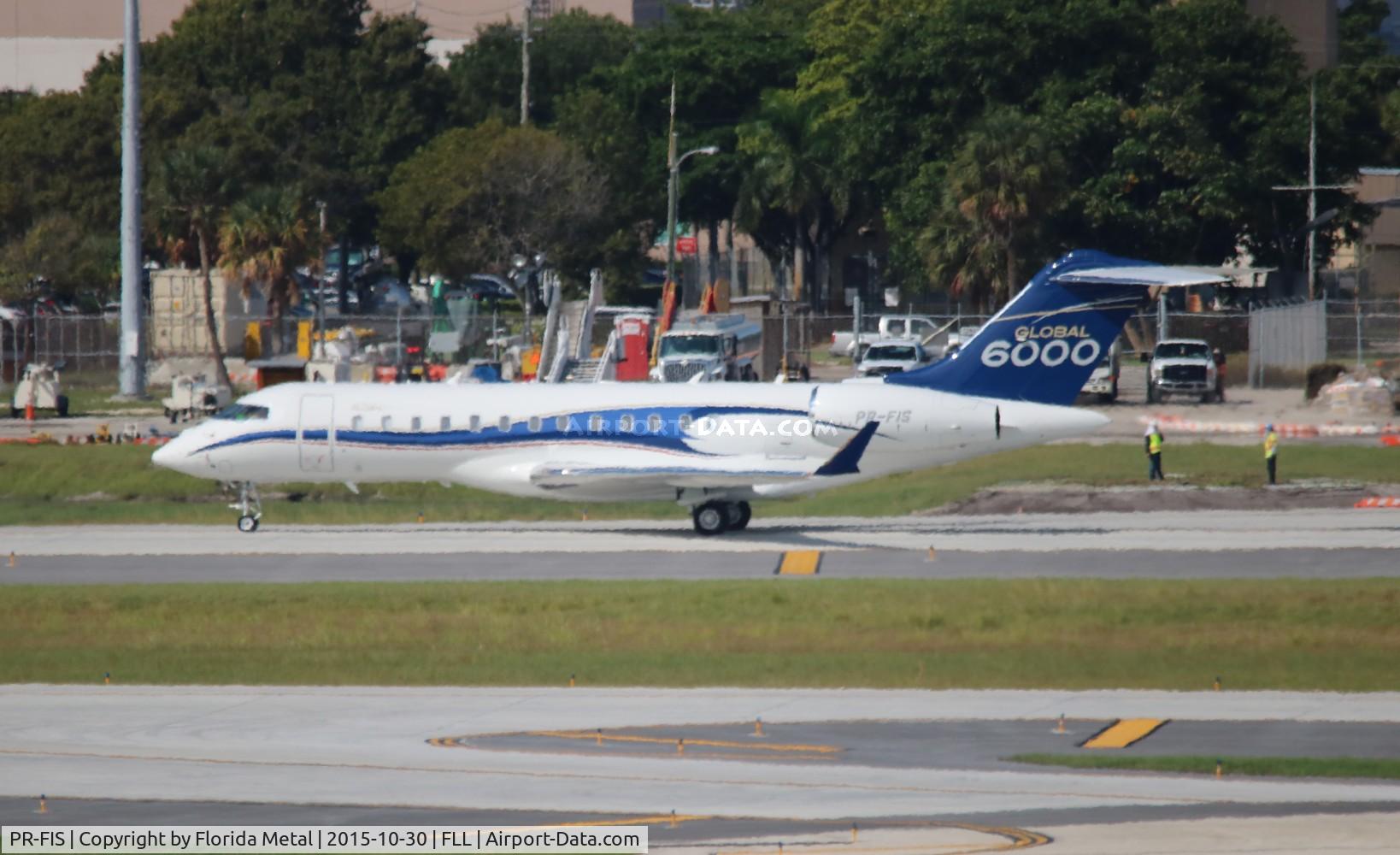PR-FIS, 2015 Bombardier BD-700-1A10 Global 6000 C/N 9653, Global 6000