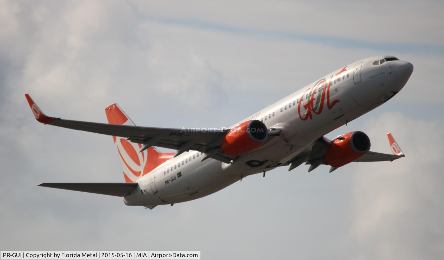 PR-GUI, 2011 Boeing 737-8EH C/N 35844, GOL Brazil