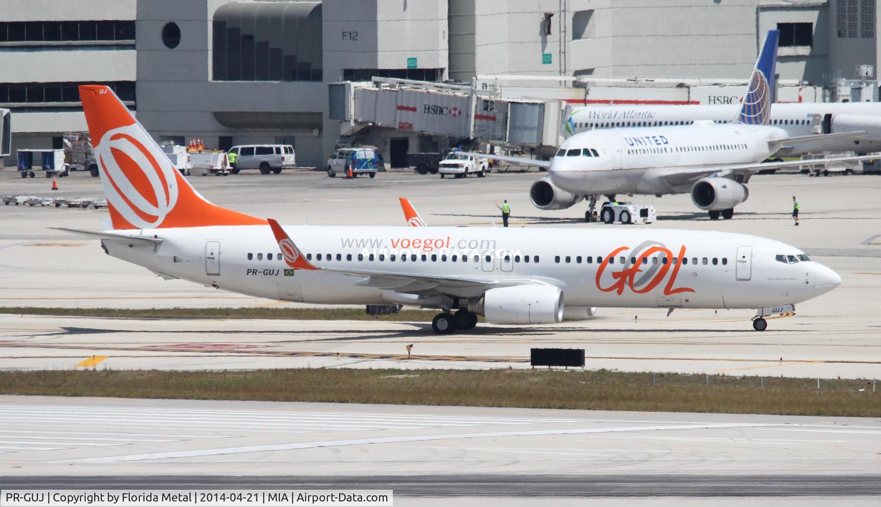 PR-GUJ, 2011 Boeing 737-8HX C/N 35851, GOL Brazil