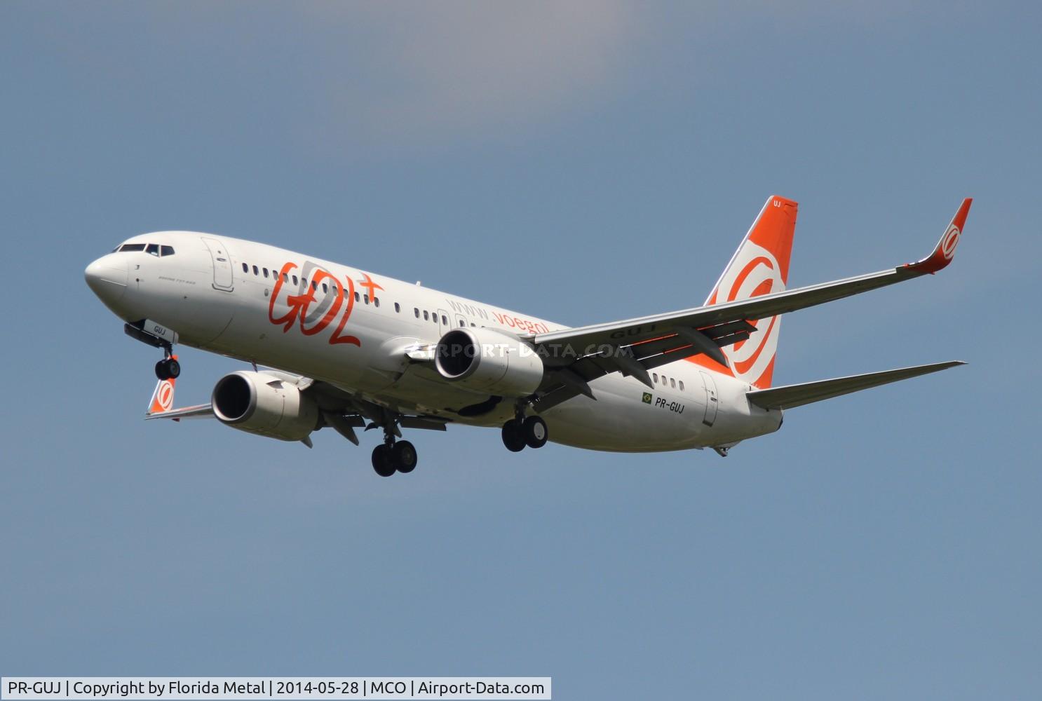 PR-GUJ, 2011 Boeing 737-8HX C/N 35851, GOL Brazil