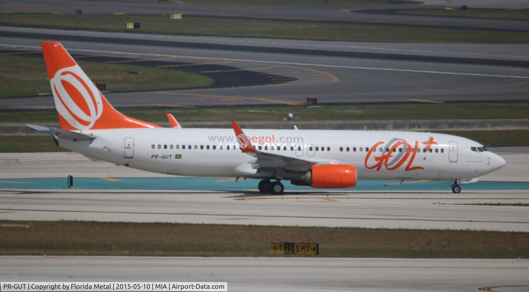 PR-GUT, 2012 Boeing 737-8HX C/N 38878, GOL Brazil