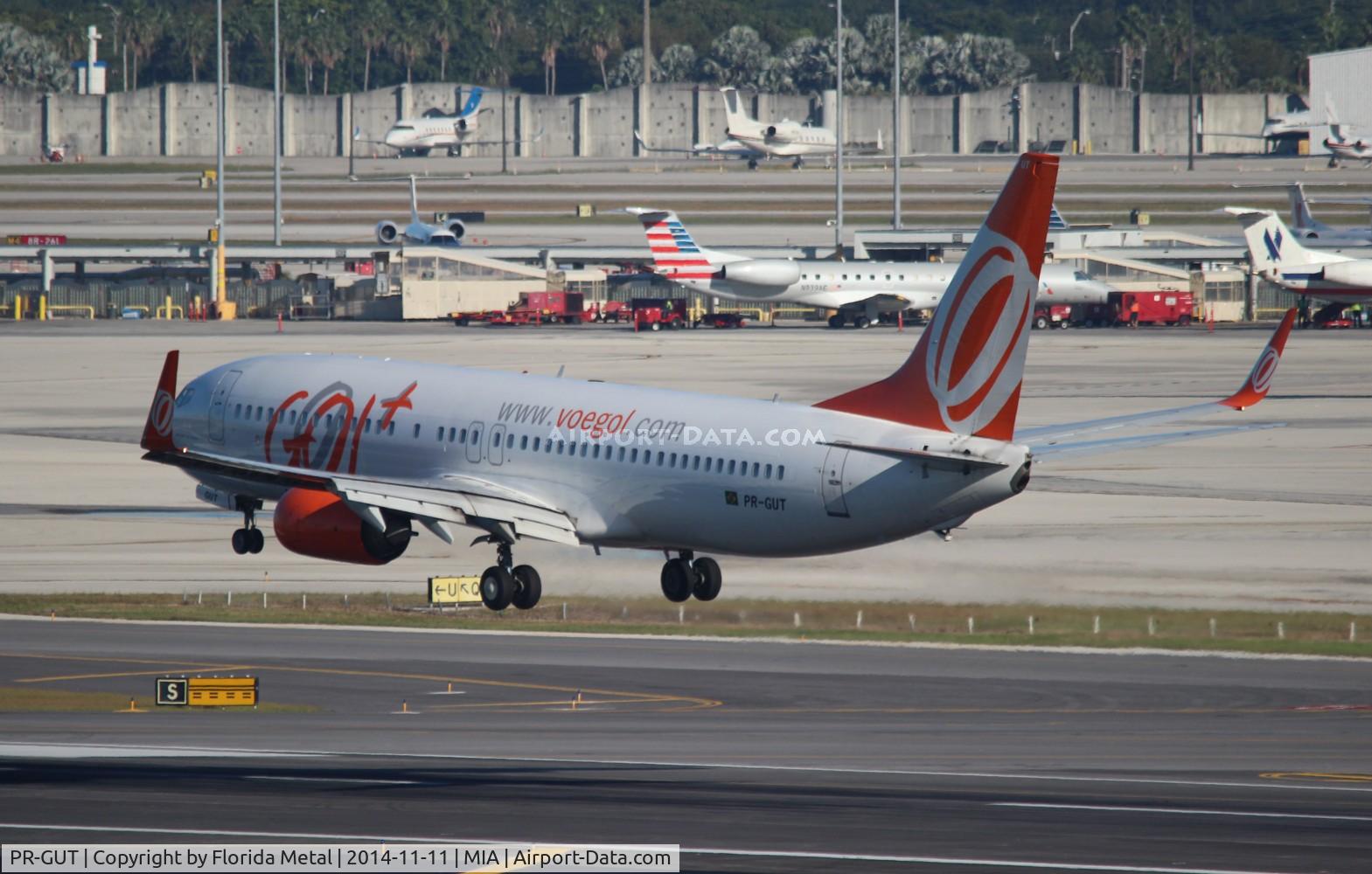 PR-GUT, 2012 Boeing 737-8HX C/N 38878, GOL Brazil