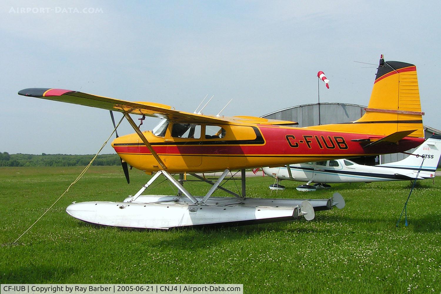 CF-IUB, 1956 Cessna 180 C/N 32455, Cessna 180 [32455] Orillia~C 21/06/2005. Marked C-FIUB not officially registered as such.