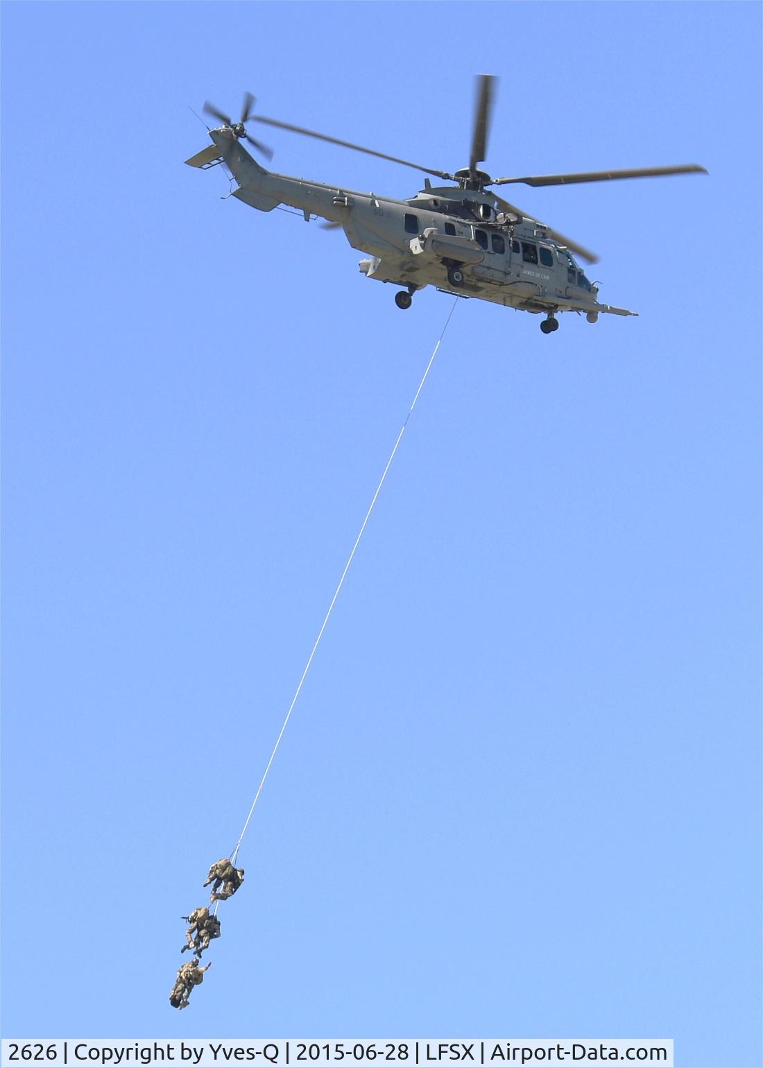 2626, Eurocopter EC-725R2 Caracal C/N 2626, Eurocopter EC-725R2 Caracal, On display, Luxeuil-St Sauveur Air Base 116 (LFSX) Open day 2015