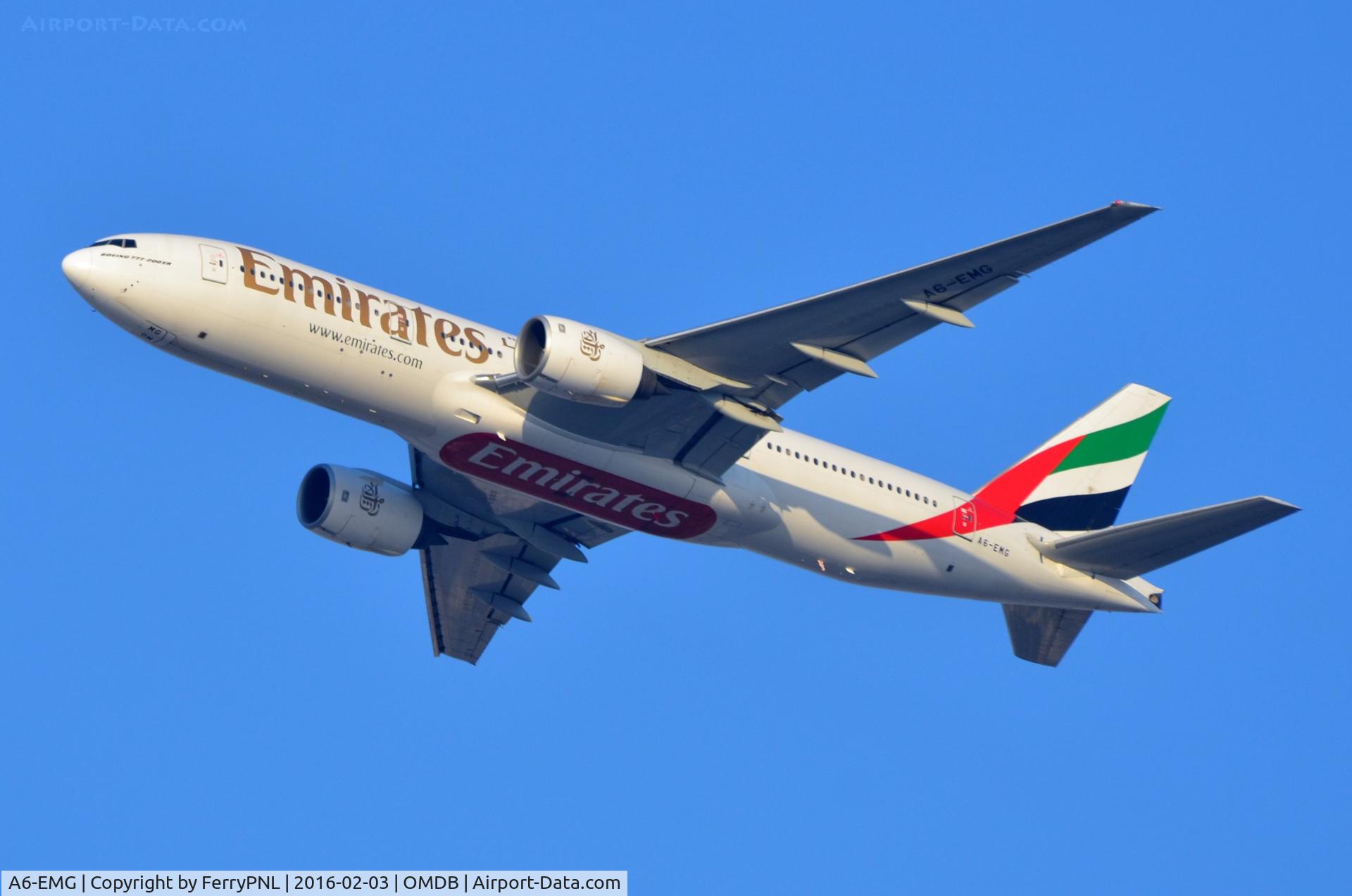 A6-EMG, 1997 Boeing 777-21H/ER C/N 27252, First generation Emirates B772.