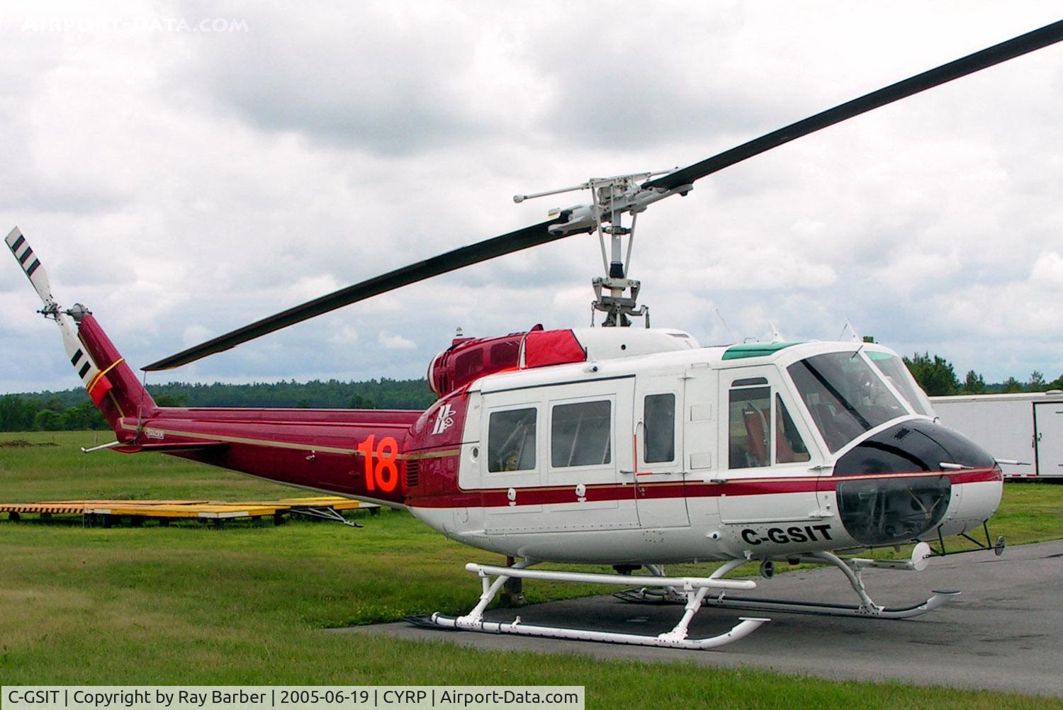 C-GSIT, 1973 Bell 205A-1 C/N 30120, Bell 205A-1 [30120] Ottawa-Carp~C 19/06/2005