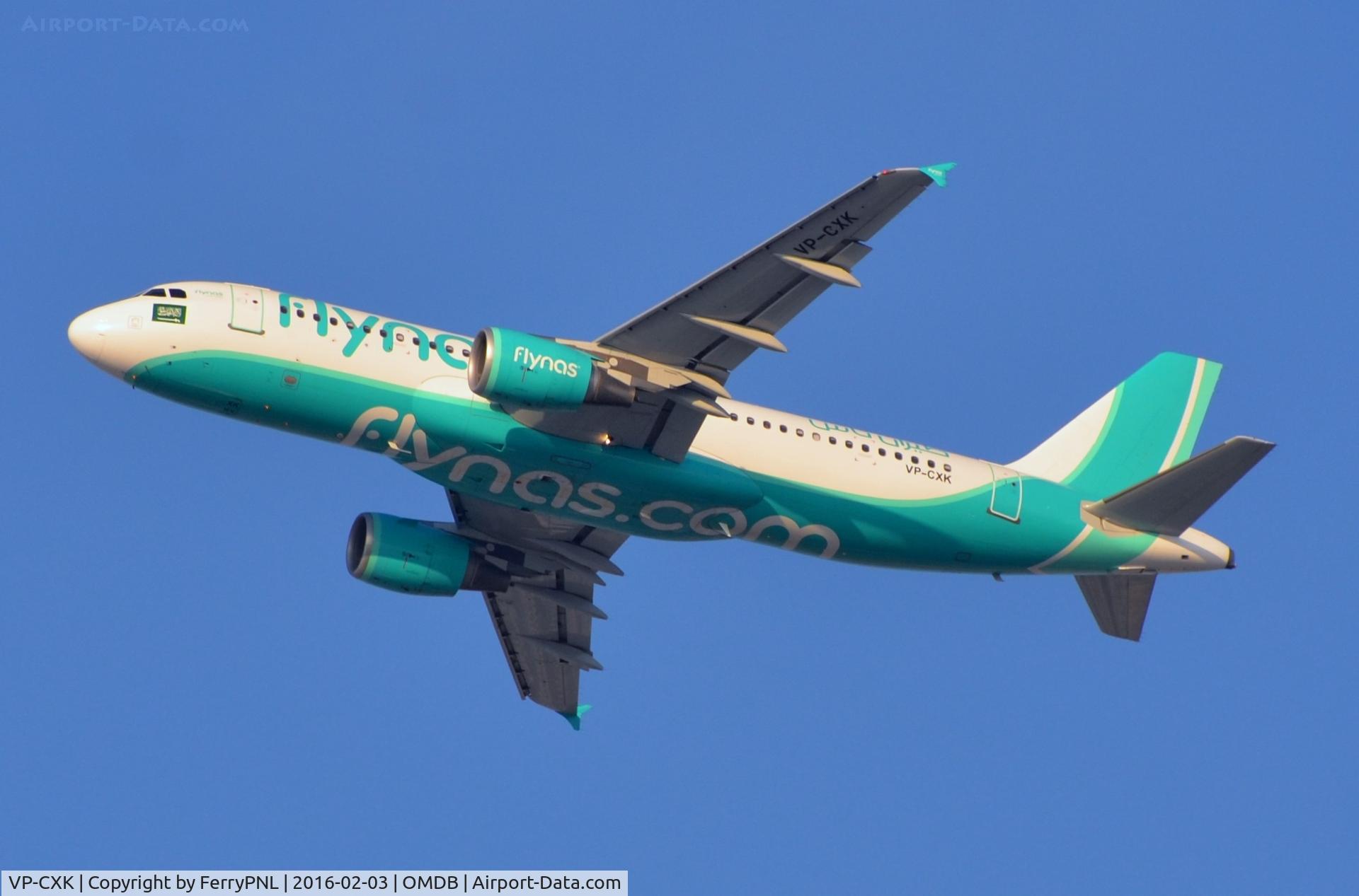 VP-CXK, 2009 Airbus A320-214 C/N 4055, Flynas A320