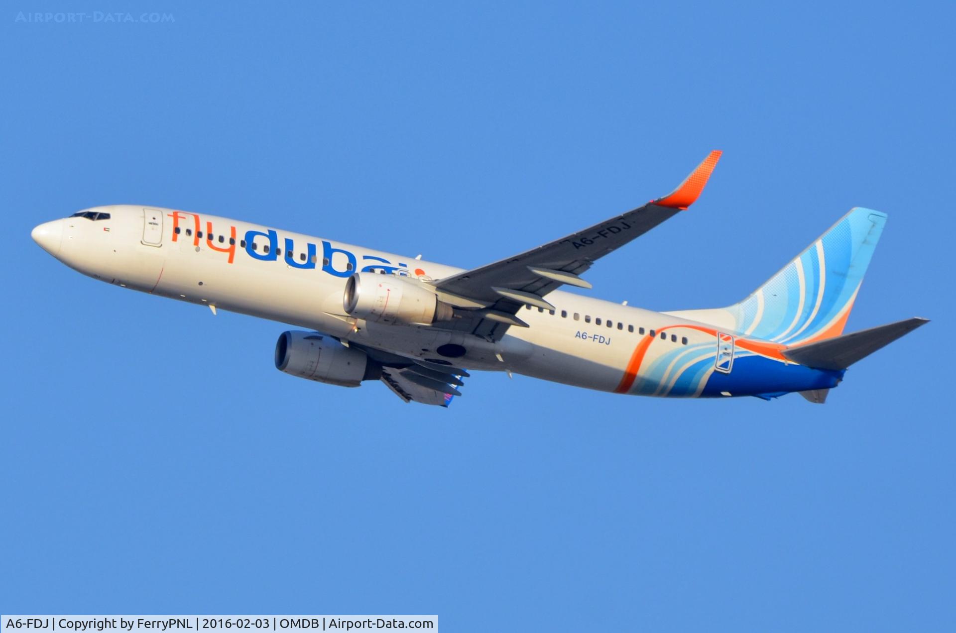 A6-FDJ, 2010 Boeing 737-8KN C/N 40237, Flydubai B738