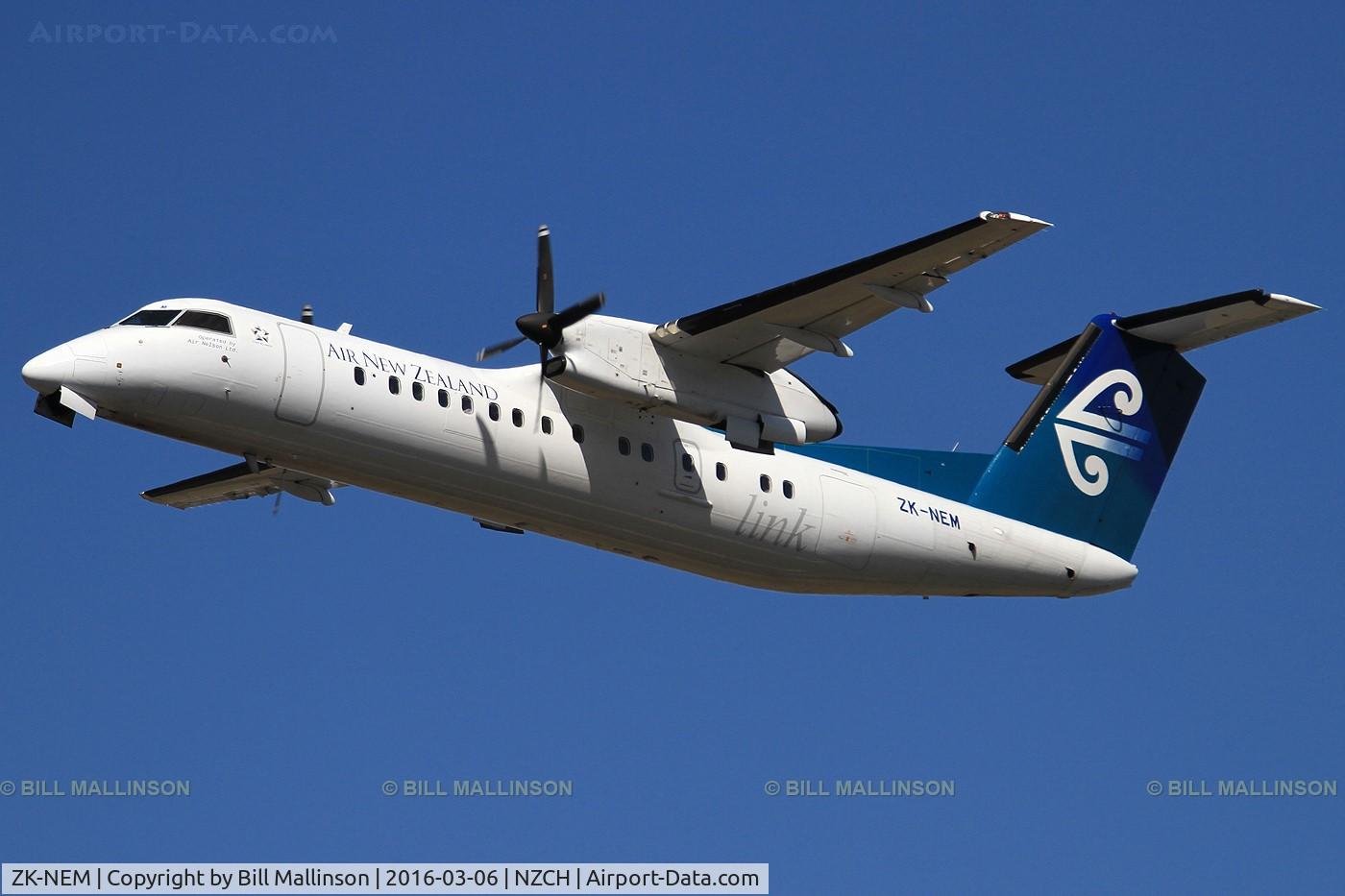ZK-NEM, 2006 De Havilland Canada DHC-8-311 Dash 8 C/N 630, off from 02