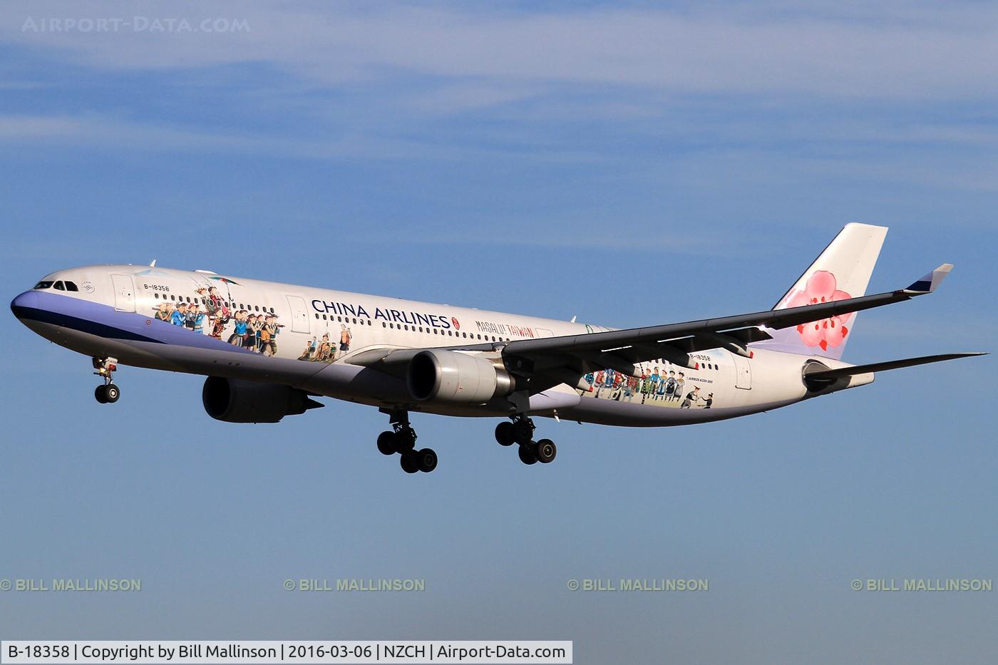 B-18358, 2012 Airbus A330-302 C/N 1346, CI55 from SYD