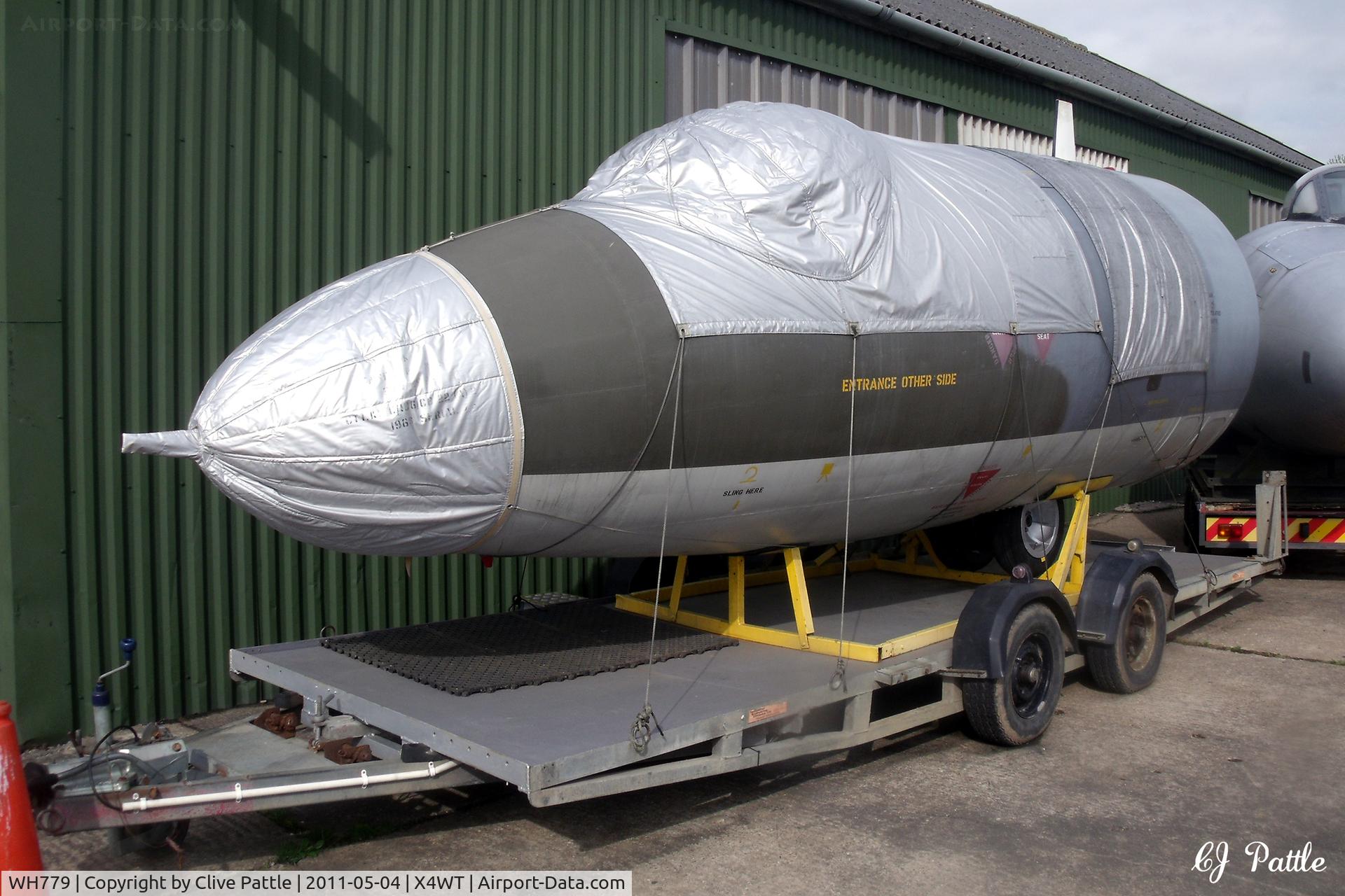 WH779, English Electric Canberra PR.7 C/N EEP71251, On display at the Newark Air Museum, Winthorpe, Nottinghamshire. X4WT