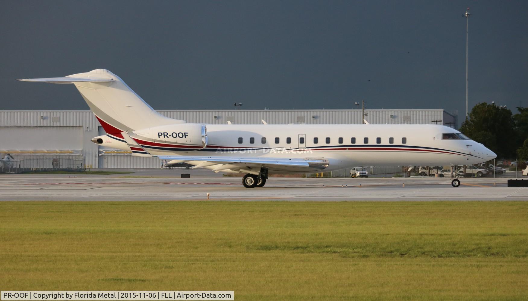 PR-OOF, 2015 Bombardier BD-700-1A10 Global 6000 C/N 9048, Global 6000