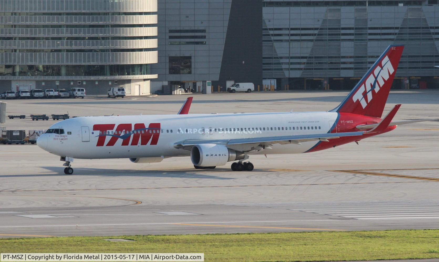 PT-MSZ, 2013 Boeing 767-316/ER C/N 41994, TAM Brazil