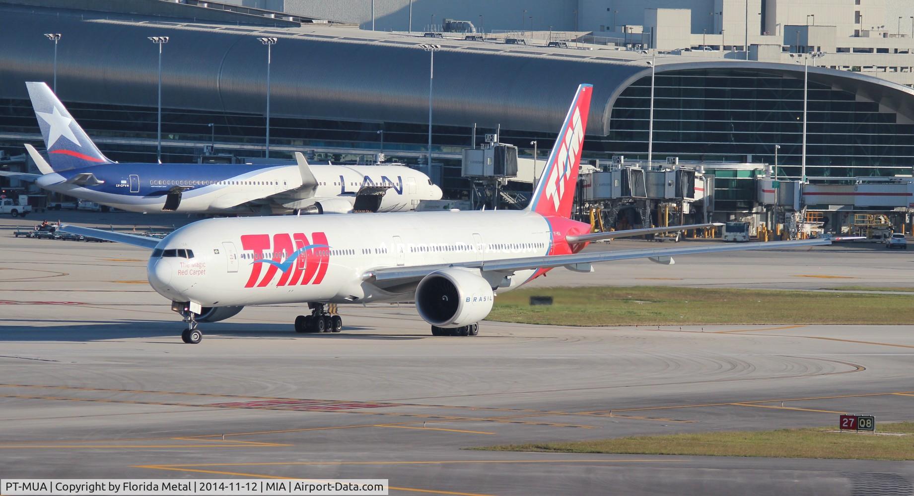 PT-MUA, 2008 Boeing 777-32W/ER C/N 37664, TAM Brazil