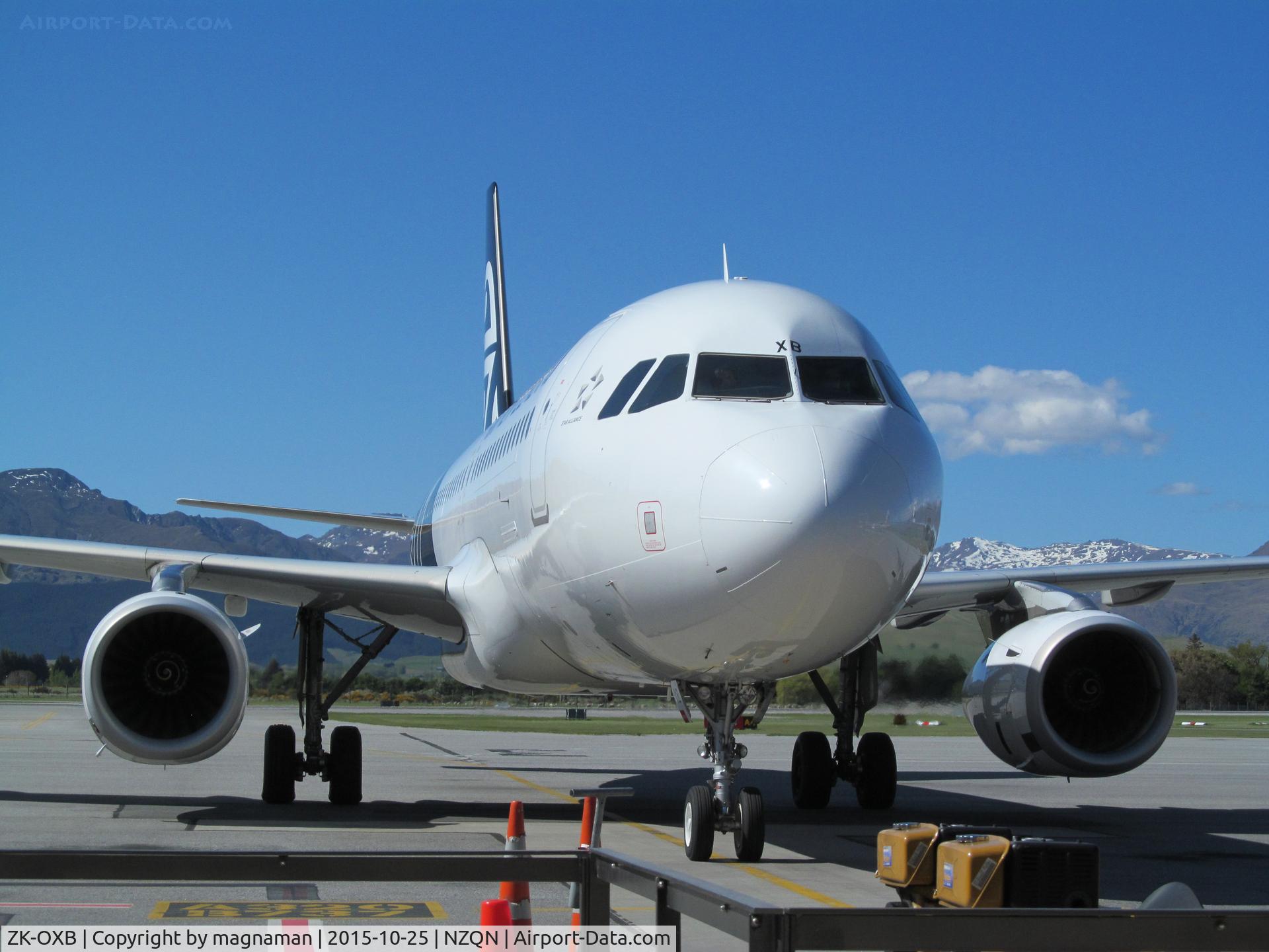 ZK-OXB, 2013 Airbus A320-232 C/N 5682, close to terminal