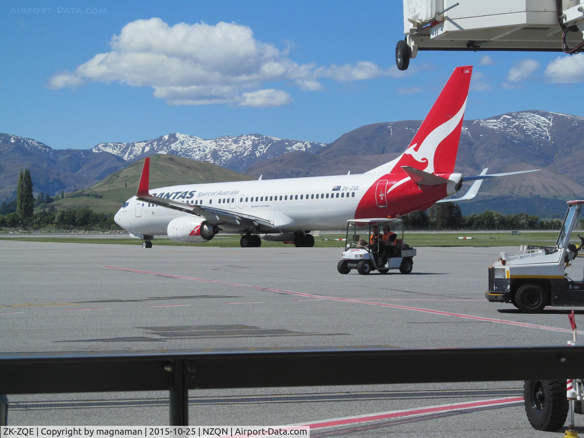 ZK-ZQE, 2011 Boeing 737-838 C/N 34185, back to oz