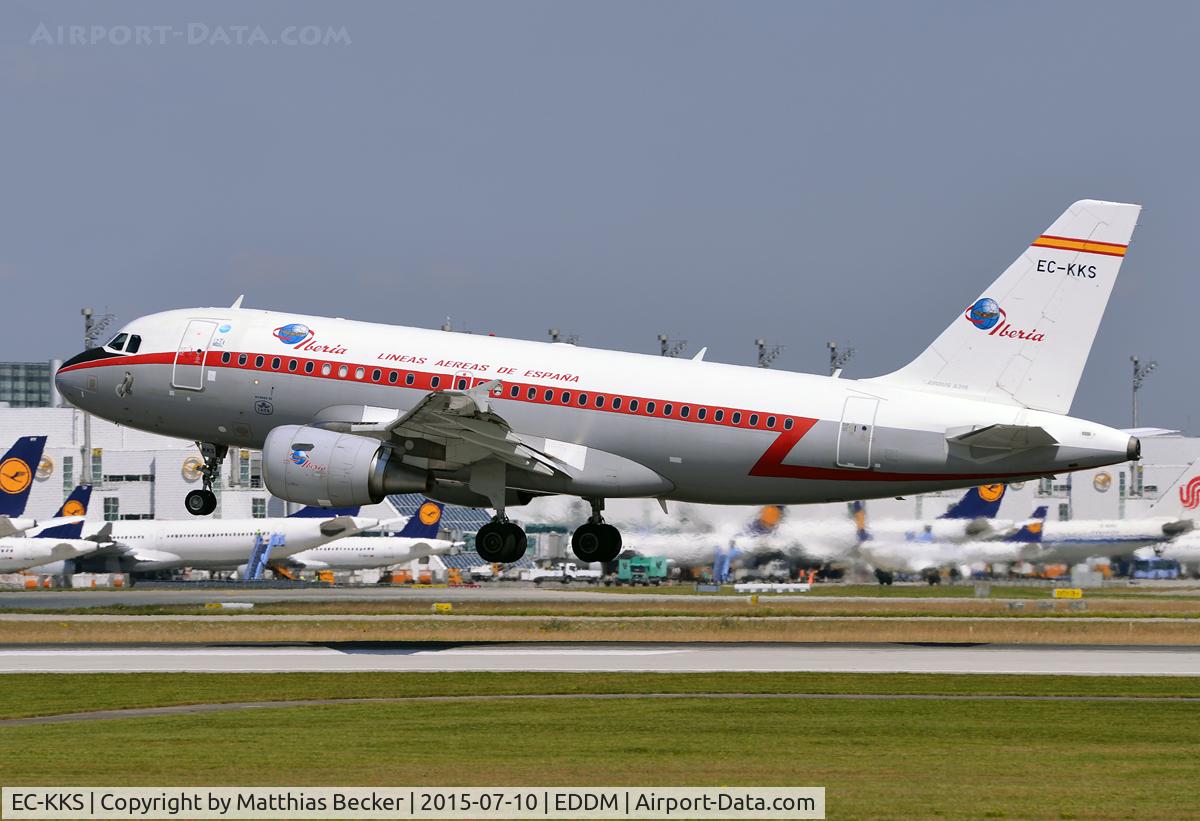 EC-KKS, 2007 Airbus A319-111 C/N 3320, EC-KKS