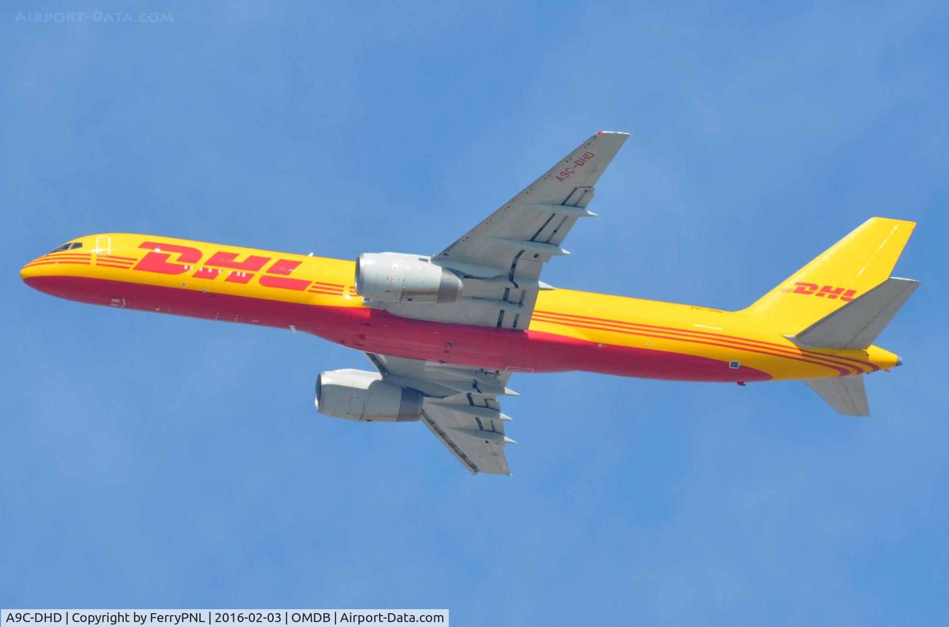 A9C-DHD, 1985 Boeing 757-225 C/N 22611, DHL B752 Freighter, a plane with 6 former operators. I have seen it as Eastern, Air 2000, Excell Airways and Varig LOG.
