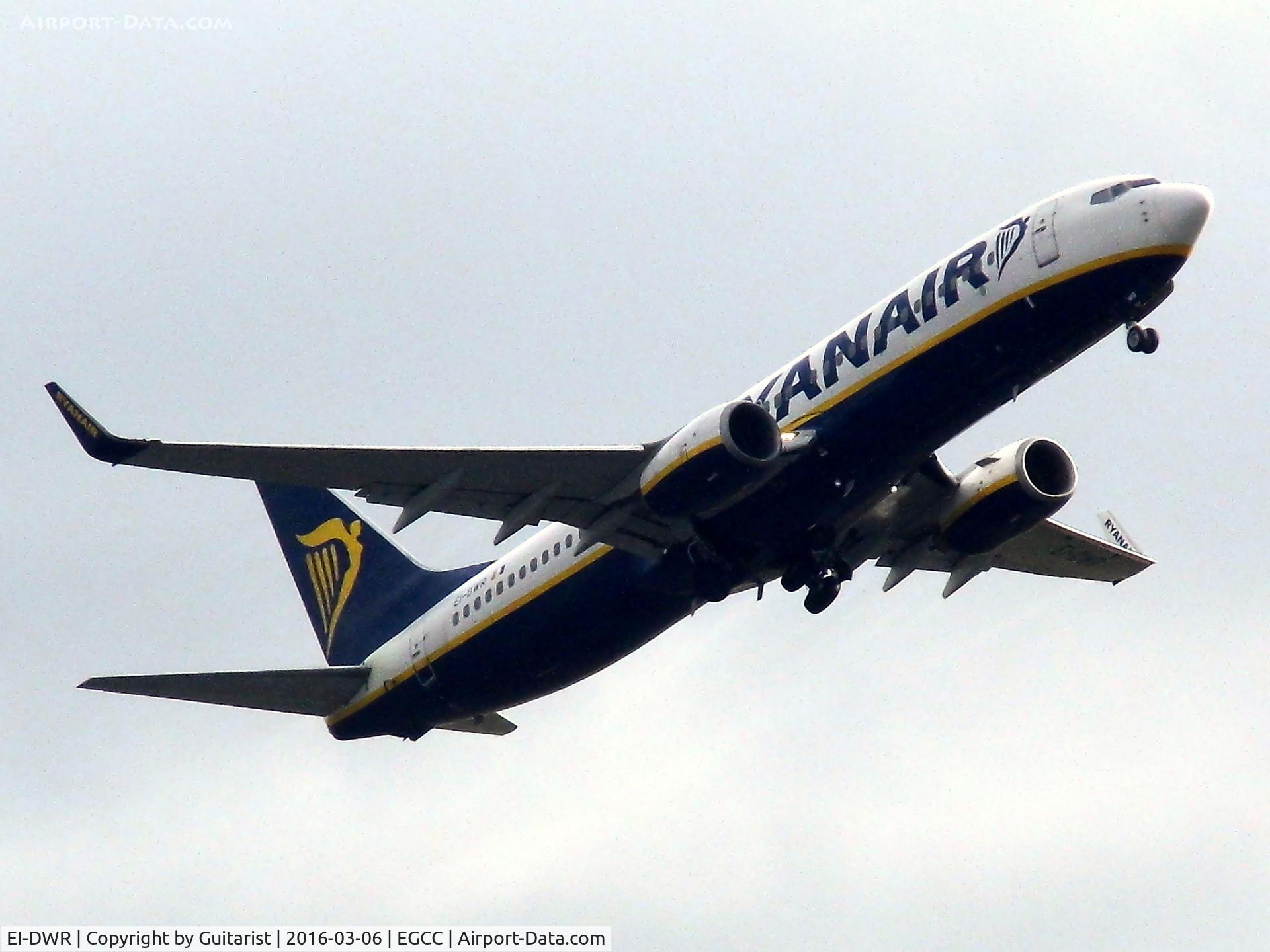 EI-DWR, 2007 Boeing 737-8AS C/N 36081, At Manchester