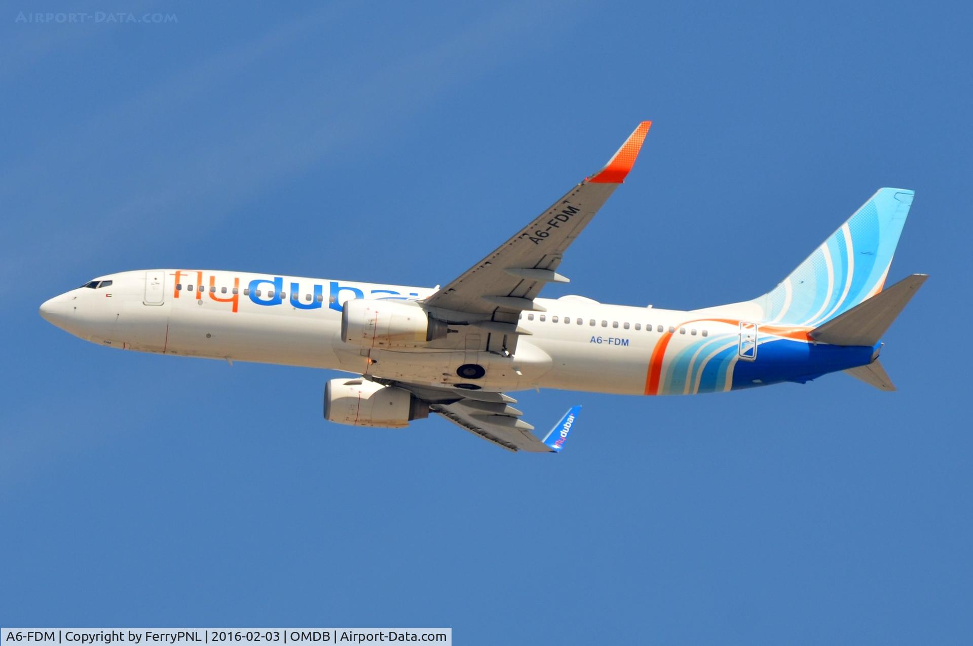 A6-FDM, 2010 Boeing 737-8KN C/N 40240, Flydubai B738