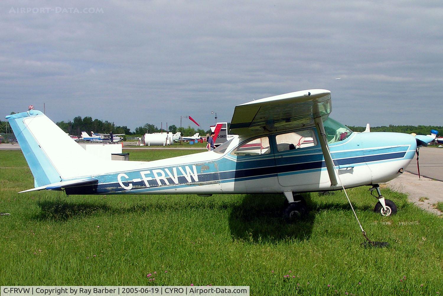 C-FRVW, 1964 Cessna 172F C/N 17252318, Cessna 172F Skyhawk [172-52318] Rockcliffe~C 19/06/2005