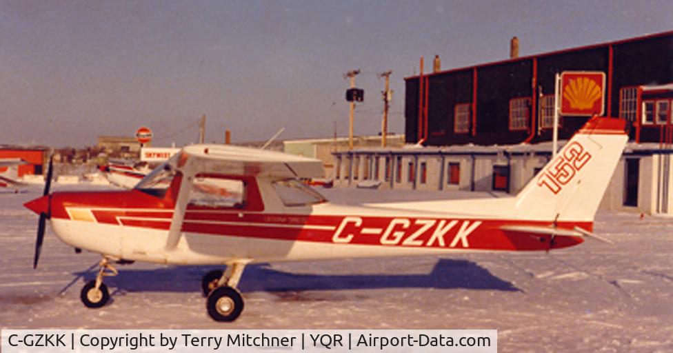 C-GZKK, 1977 Cessna 152 C/N 15280305, One of the Aircraft I took my flight training on in Regina, Sask