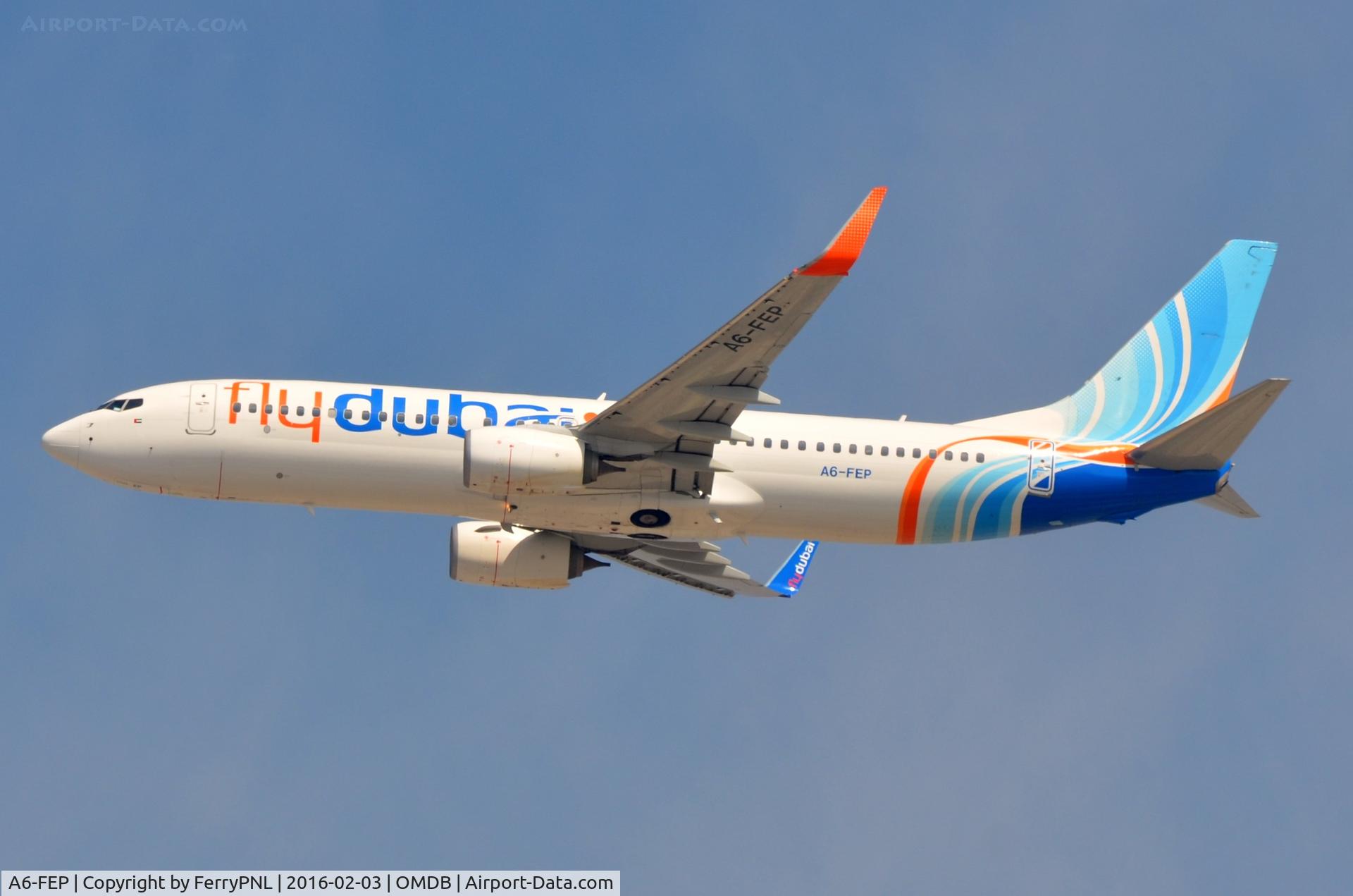 A6-FEP, 2014 Boeing 737-8KN C/N 40269, Flydubai B738