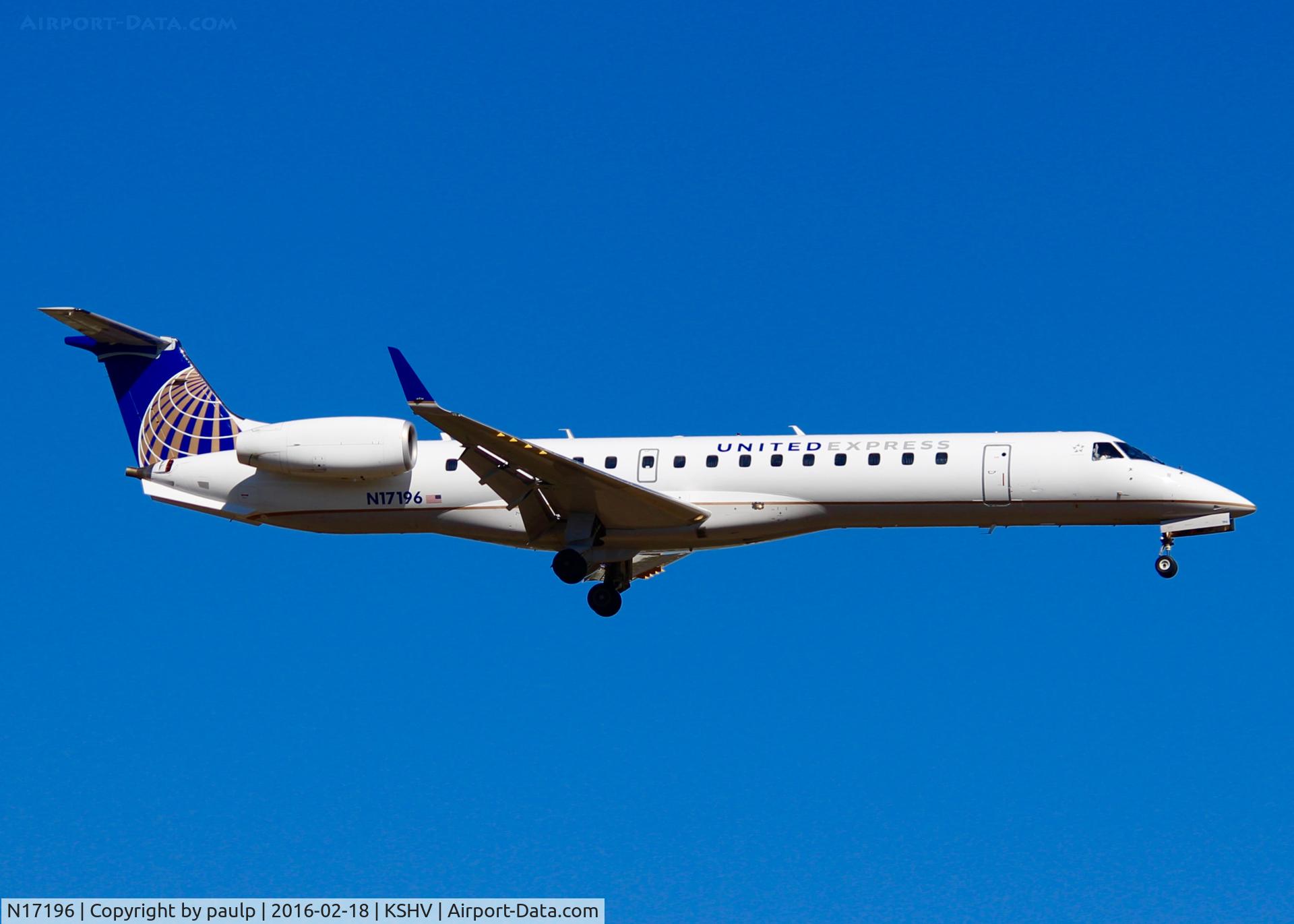 N17196, 2005 Embraer ERJ-145XR (EMB-145XR) C/N 14500945, At Shreveport Regional.