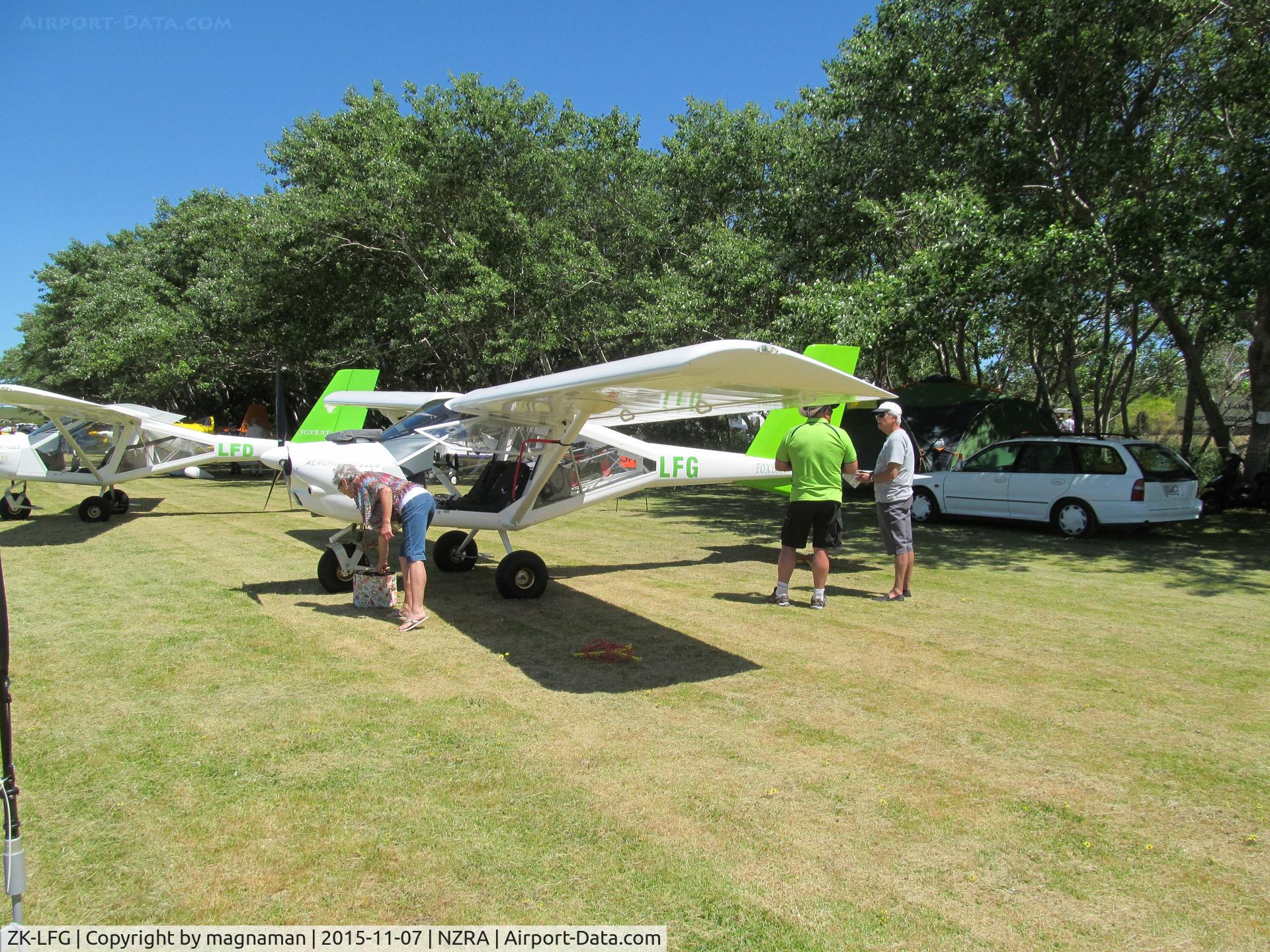 ZK-LFG, Aeroprakt A-22LS Foxbat C/N 227, raglan demo