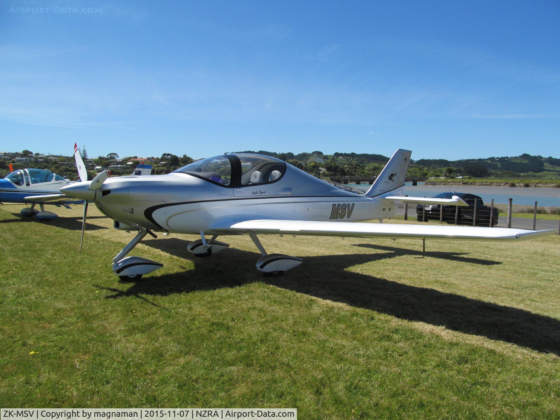 ZK-MSV, Tecnam Astore UL C/N 036, at raglan