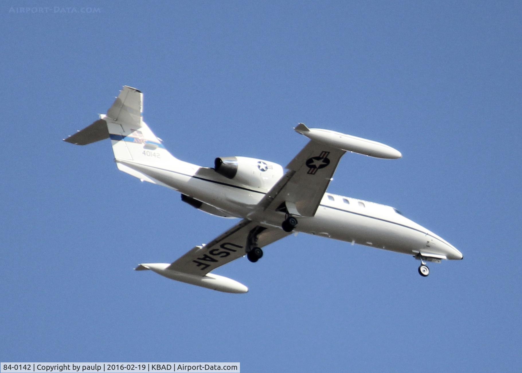 84-0142, 1984 Gates Learjet C-21A C/N 35A-586, At Barksdale Air Force Base.