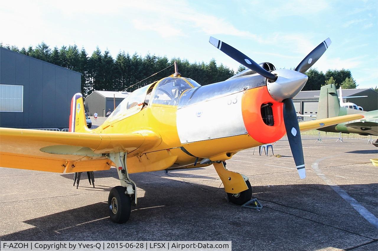F-AZOH, Morane-Saulnier MS-733 Alcyon C/N 63, Morane-Saulnier MS-733 Alcyon, Static display, Luxeuil-Saint Sauveur Air Base 116 (LFSX) Open day 2015
