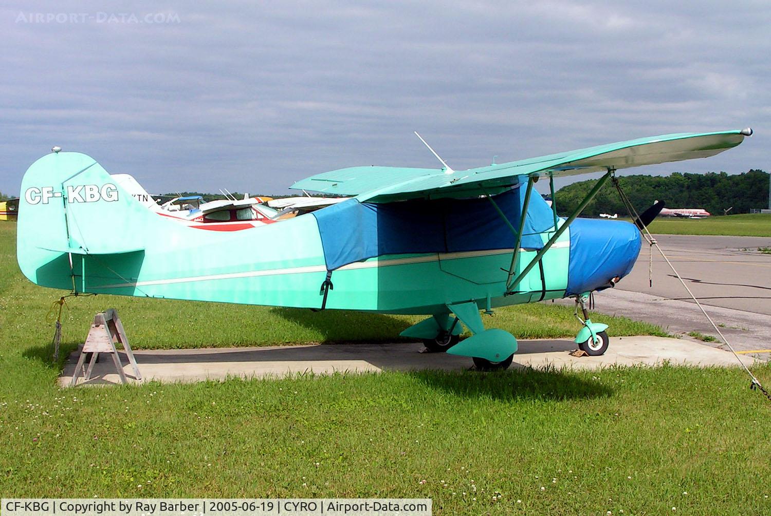 CF-KBG, 1957 Champion 7FC C/N 7FC 64, Champion 7FC Tri-Traveler [7FC-64] Rockcliffe~C 19/06/2005