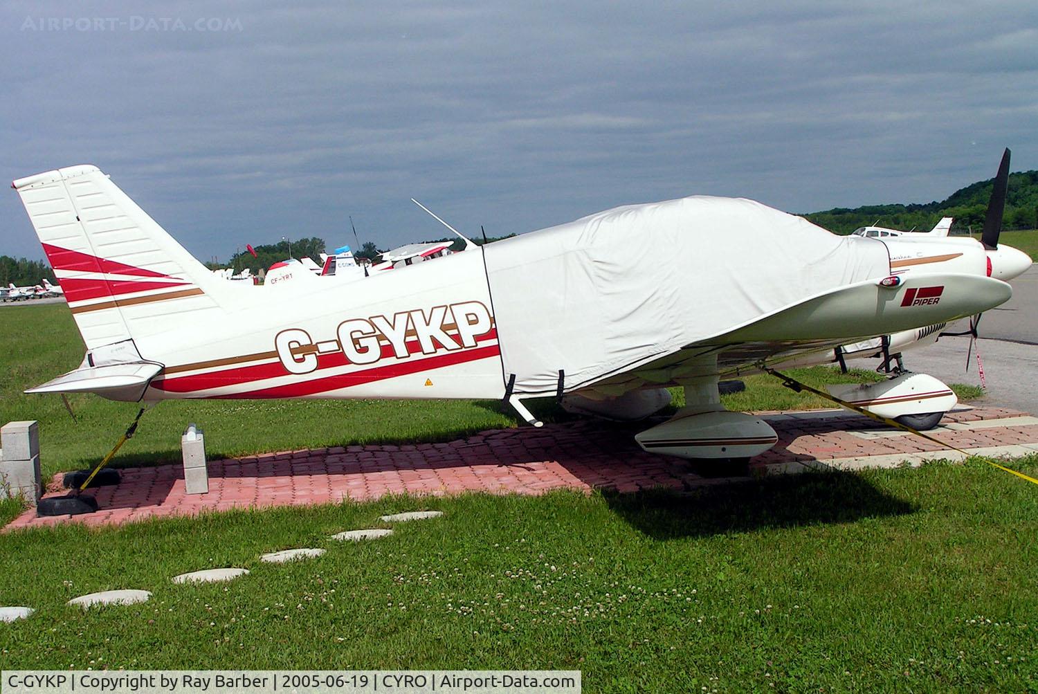 C-GYKP, 1966 Piper PA-28-180 C/N 28-2854, Piper PA-28-180 Cherokee C [28-2854] Rockcliffe~C 19/06/2005