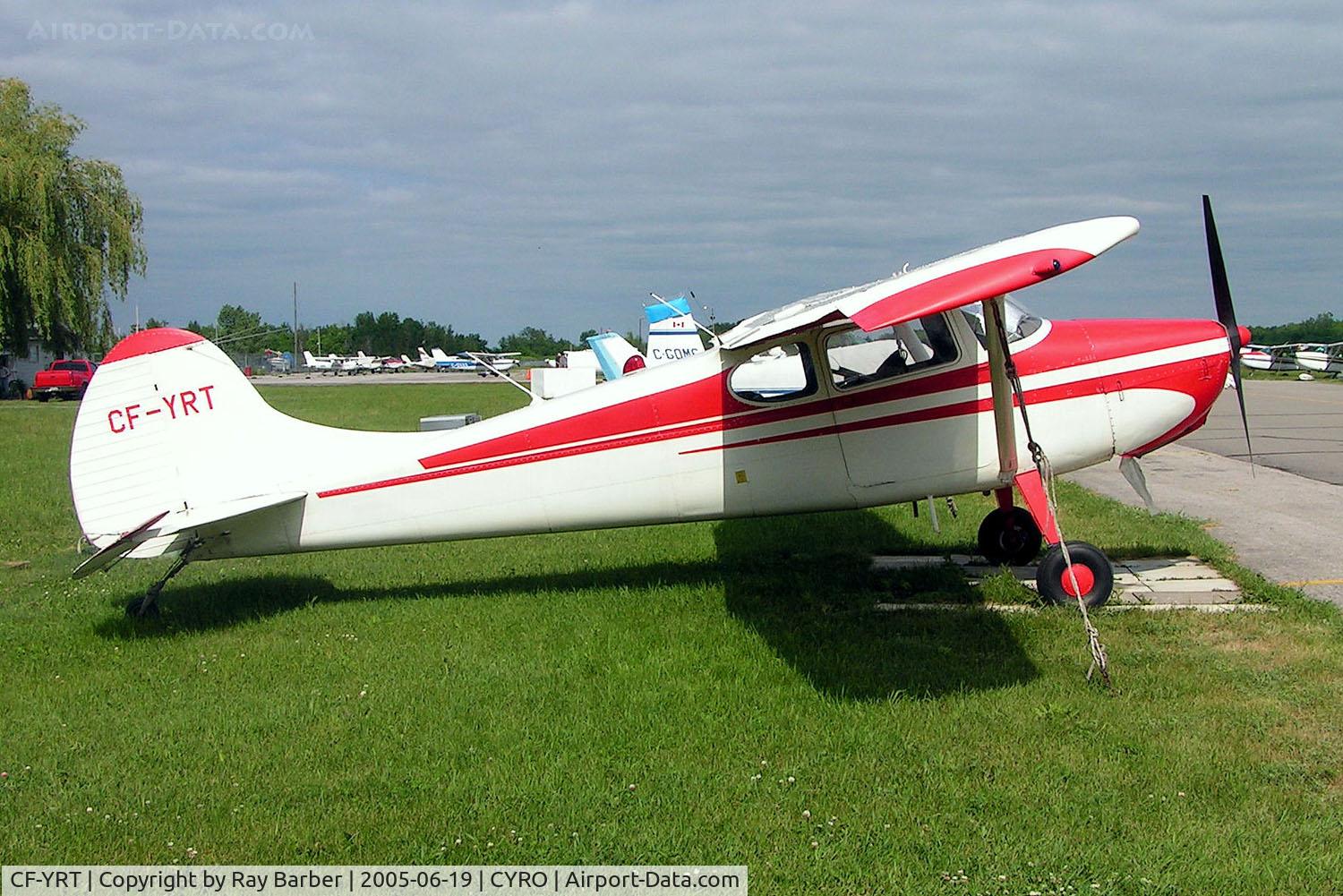 CF-YRT, 1953 Cessna 170A C/N 20395, Cessna 170B [20395] Rockcliffe~C 19/06/2005