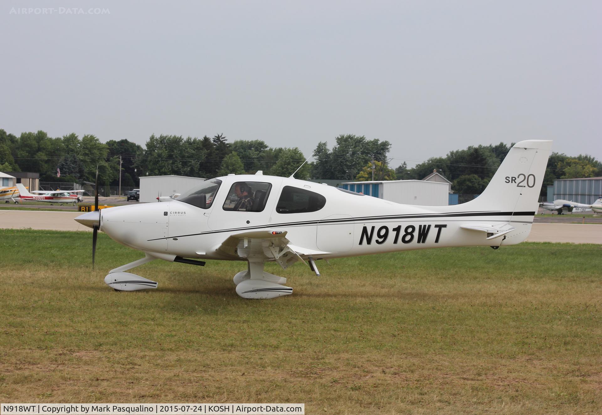 N918WT, 2013 Cirrus SR20 C/N 2232, Cirrus SR20