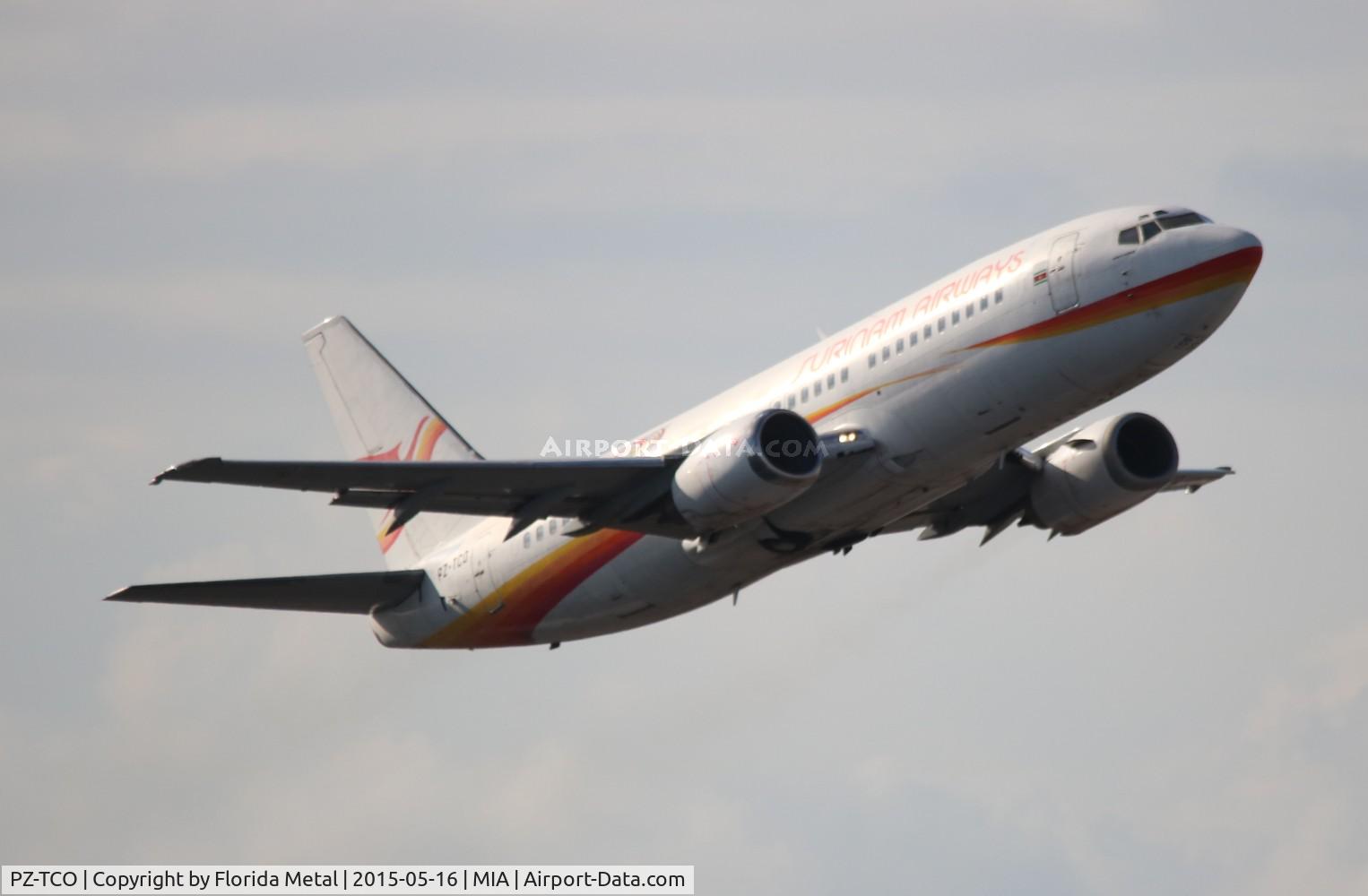 PZ-TCO, 1997 Boeing 737-36N C/N 28669, Surinam Airways