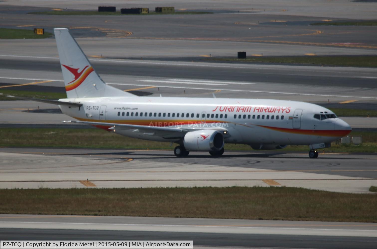 PZ-TCQ, 1993 Boeing 737-3Q8 C/N 26295, Surinam